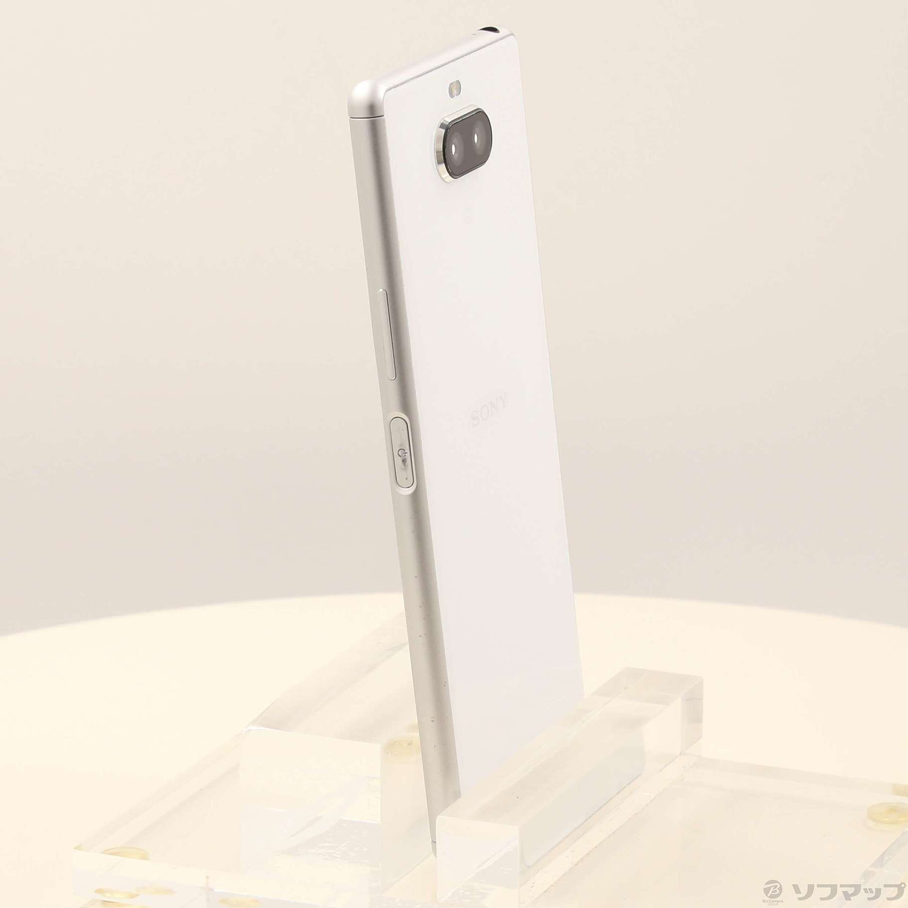中古】Xperia 8 64GB ホワイト SOV42 W auロック解除SIMフリー