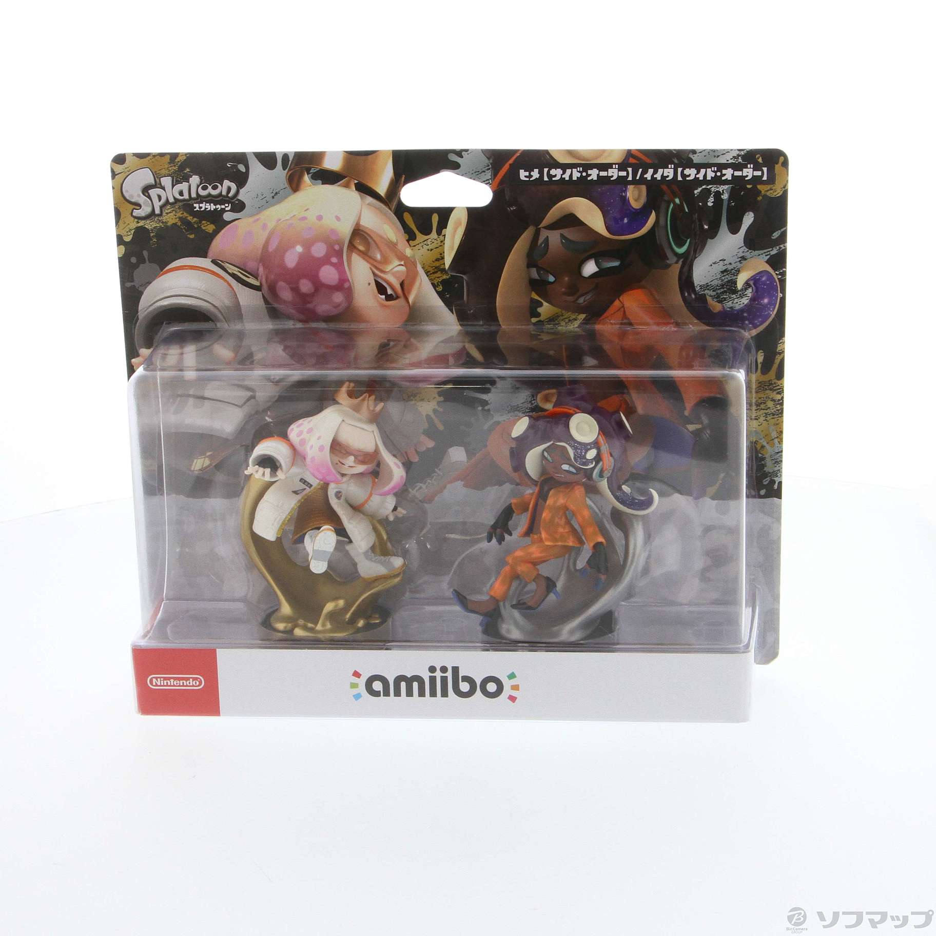 中古】amiibo テンタクルズセット[ヒメ【サイド・オーダー】／イイダ