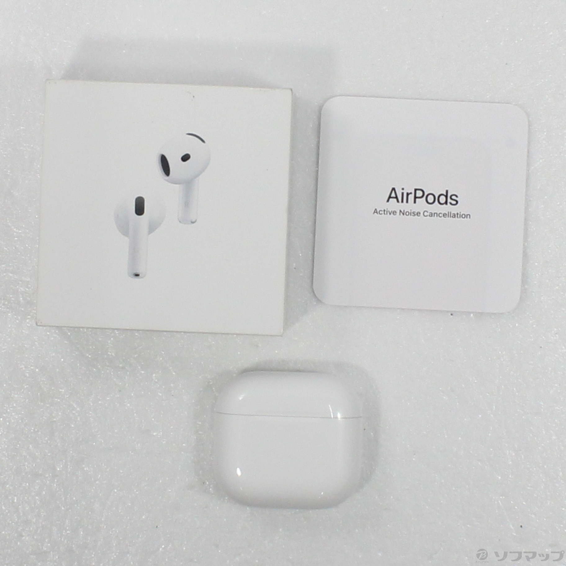 中古】AirPods 4 アクティブノイズキャンセリング搭載 MXP93J／A