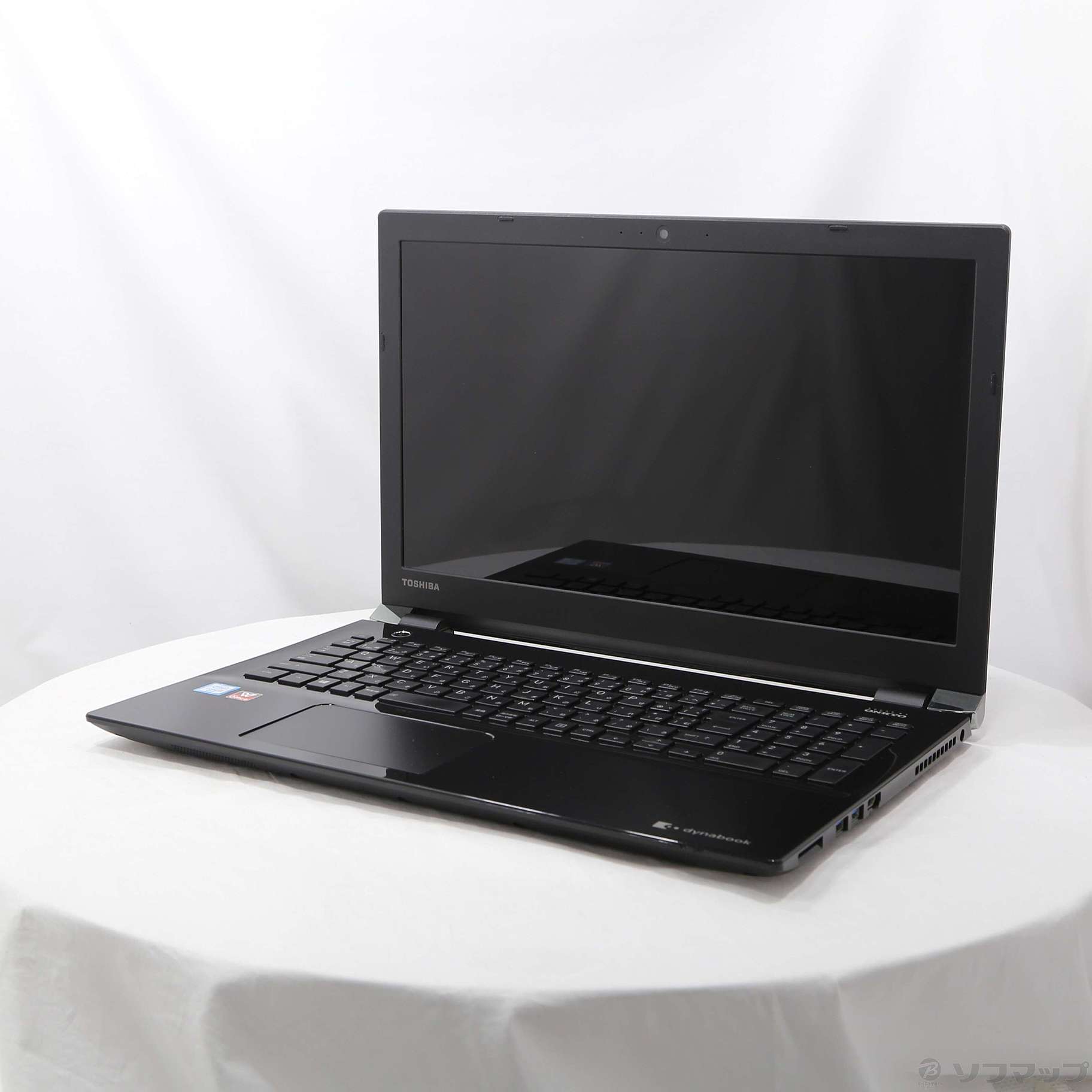 中古】dynabook T55／AB PT55ABP-BJA2 プレシャスブラック 〔Windows 