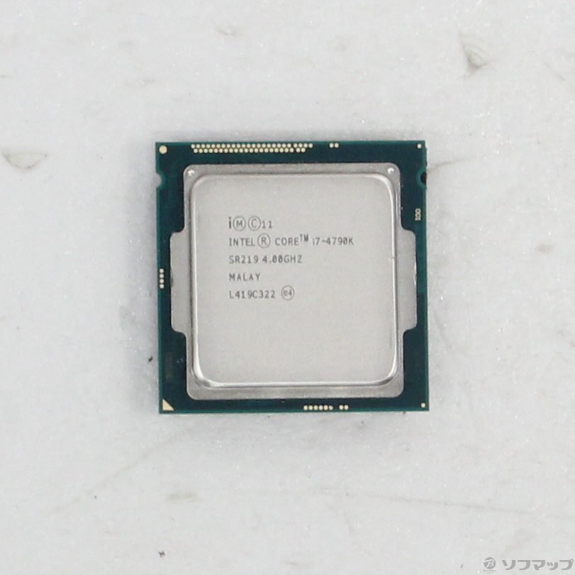 中古】Core i7 4790K 〔4.0GHz／LGA 1150〕 [2133066926194] - リコレ