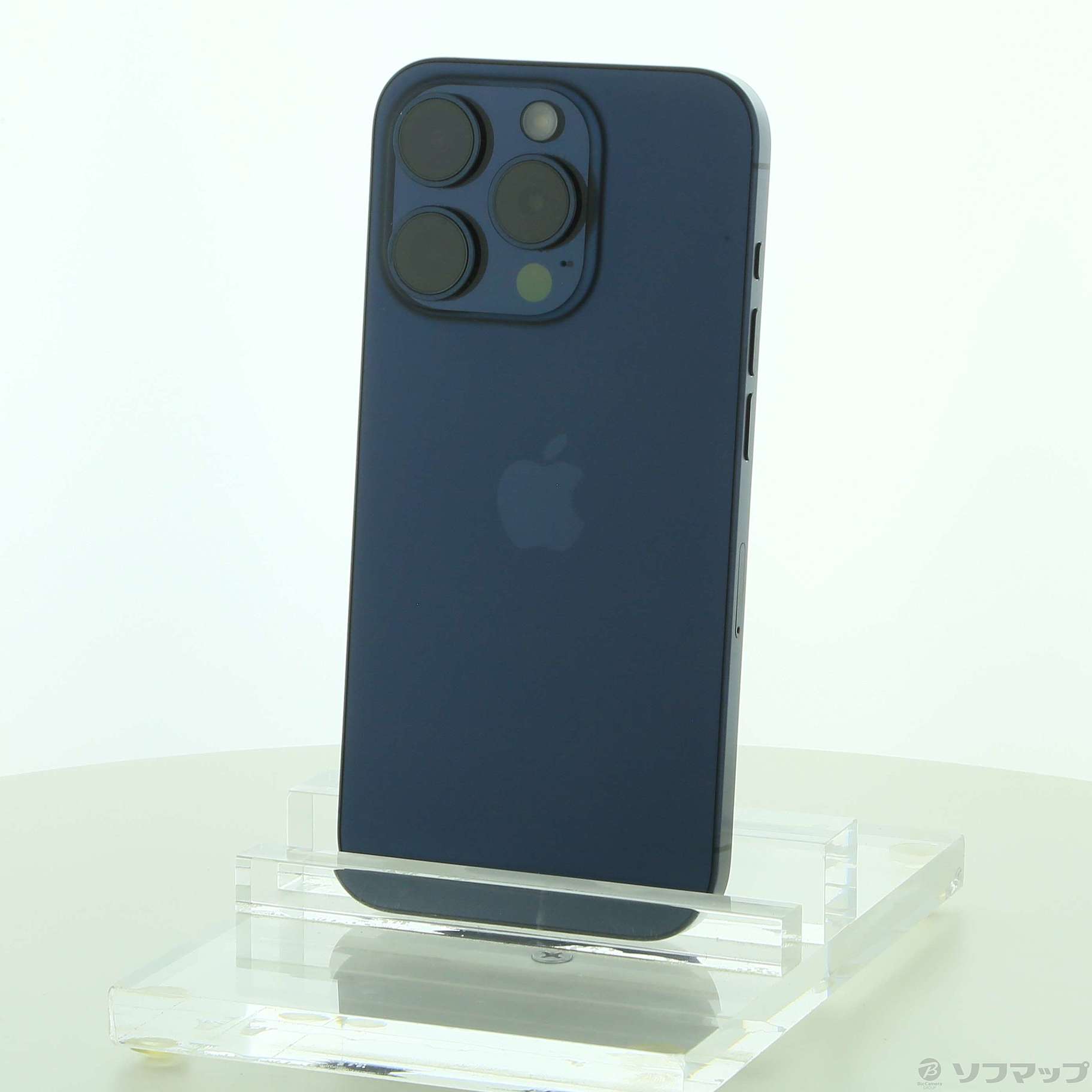 Apple iPhone 15 Pro 128GB ブルーチタニウムSIMフリー iPhone 15 Pro 128GB - ブルーチタニウム（SIMフリー）[整備済