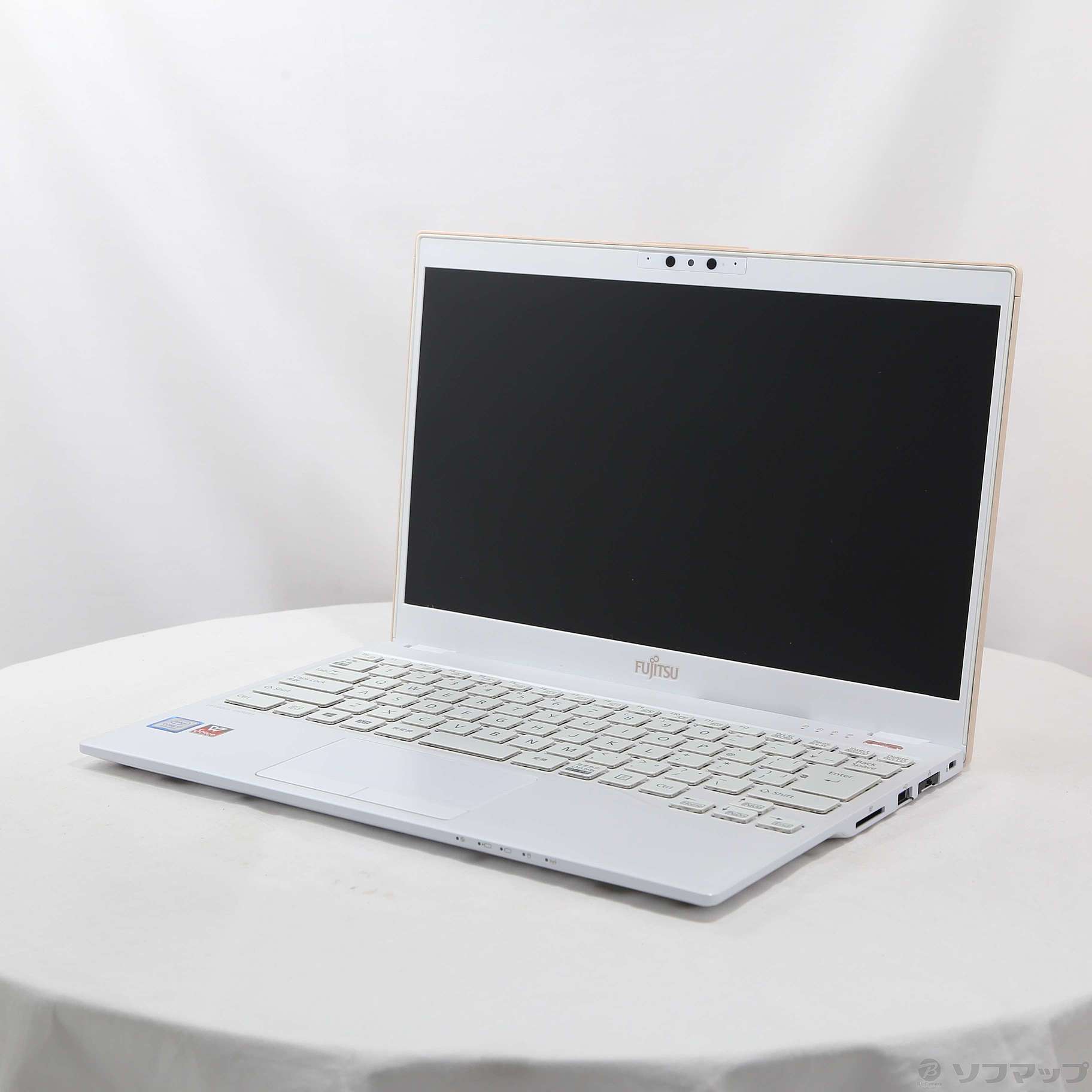 中古】LIFEBOOK UH90／C3 FMVU90C3PG ピンクゴールド 〔Windows 10