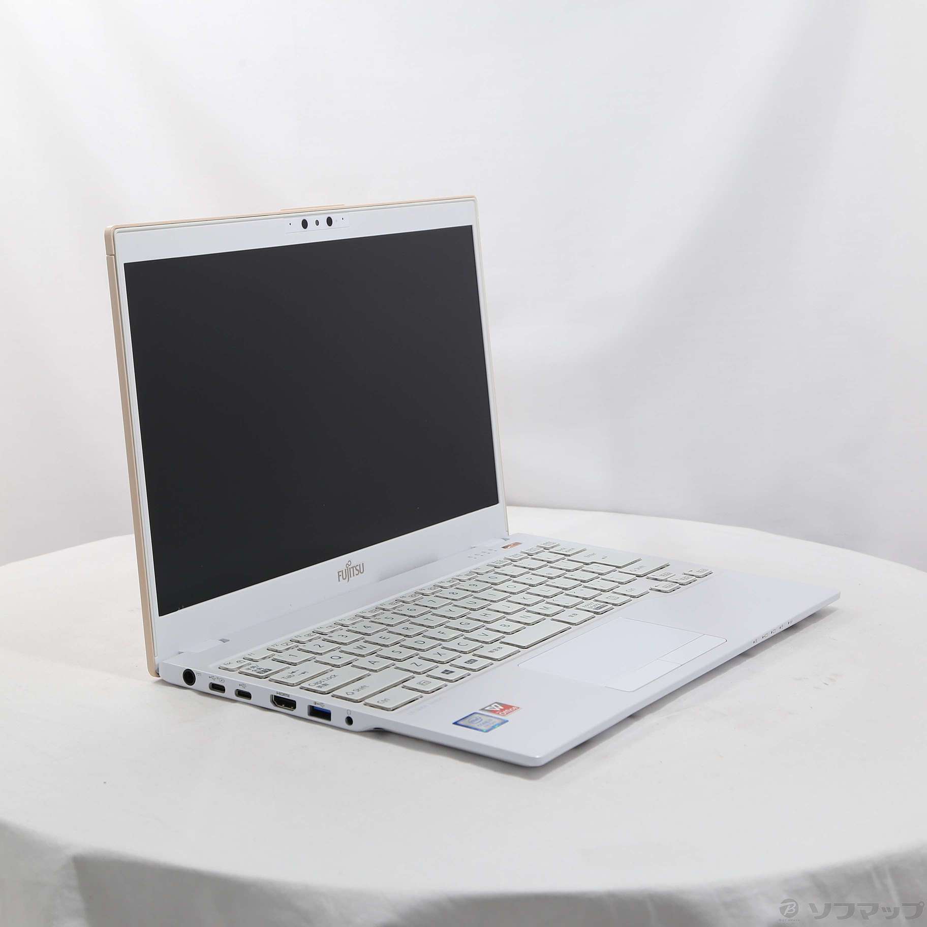 中古】LIFEBOOK UH90／C3 FMVU90C3PG ピンクゴールド 〔Windows 10