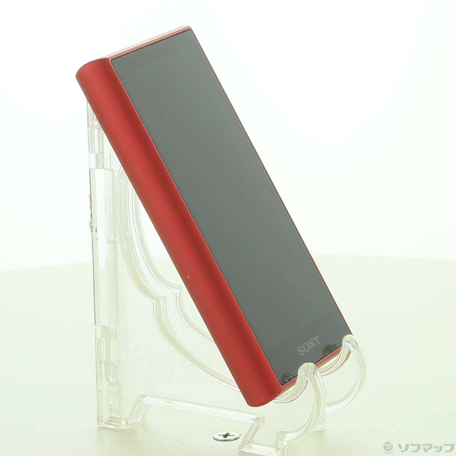 中古】WALKMAN A100シリーズ メモリ16GB+microSD レッド NW-A105 R