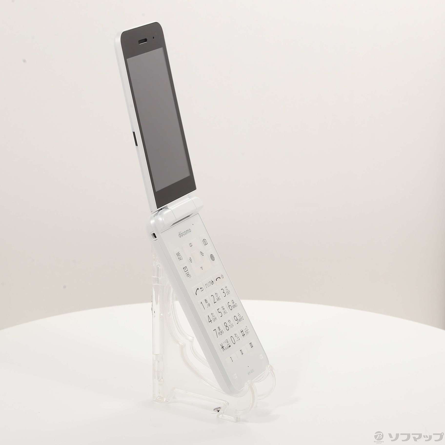 中古】DIGNO ケータイ KY-42C ホワイト docomo SIMフリー