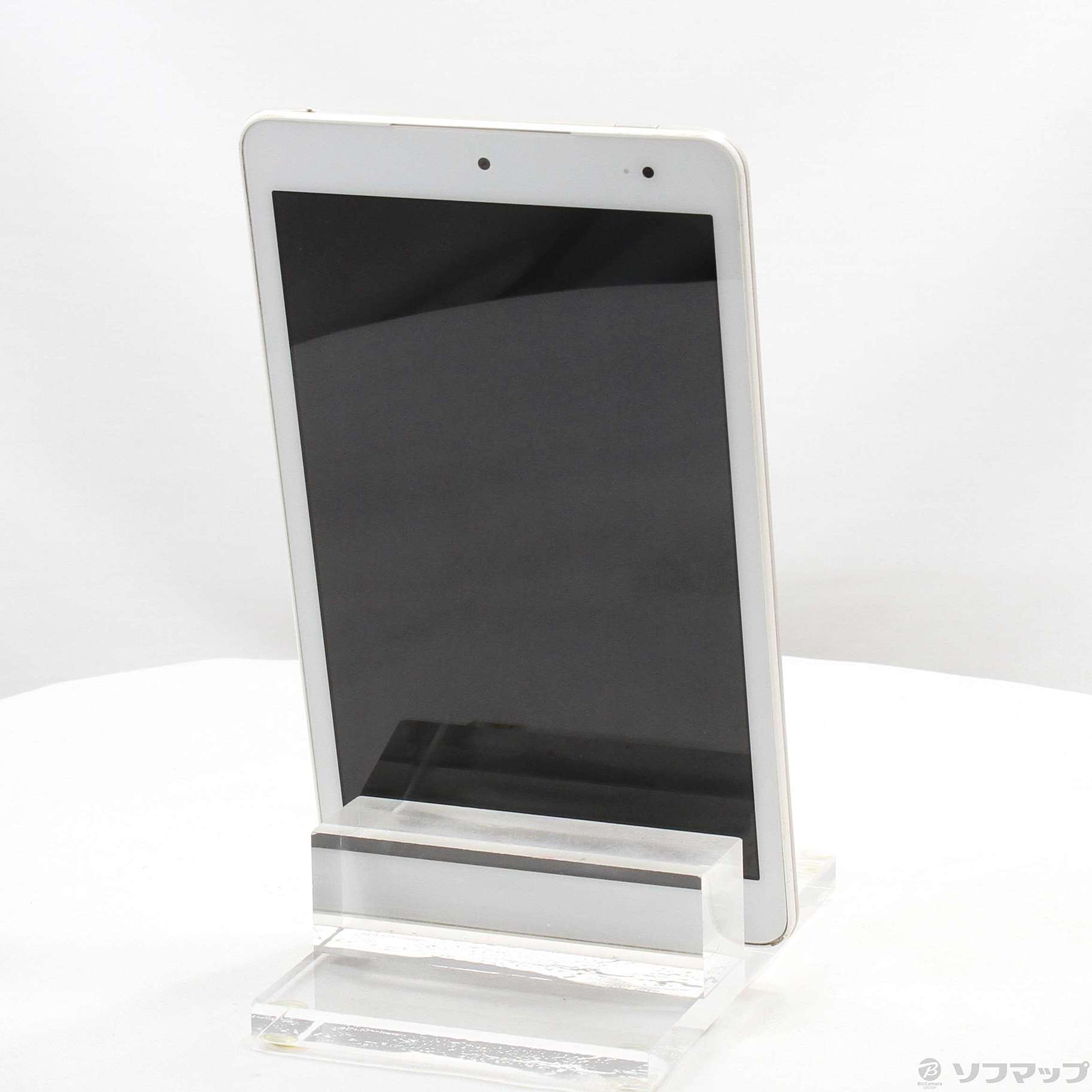 中古】Qua tab QZ8 32GB オフホワイト KYT32 au [2133066949247