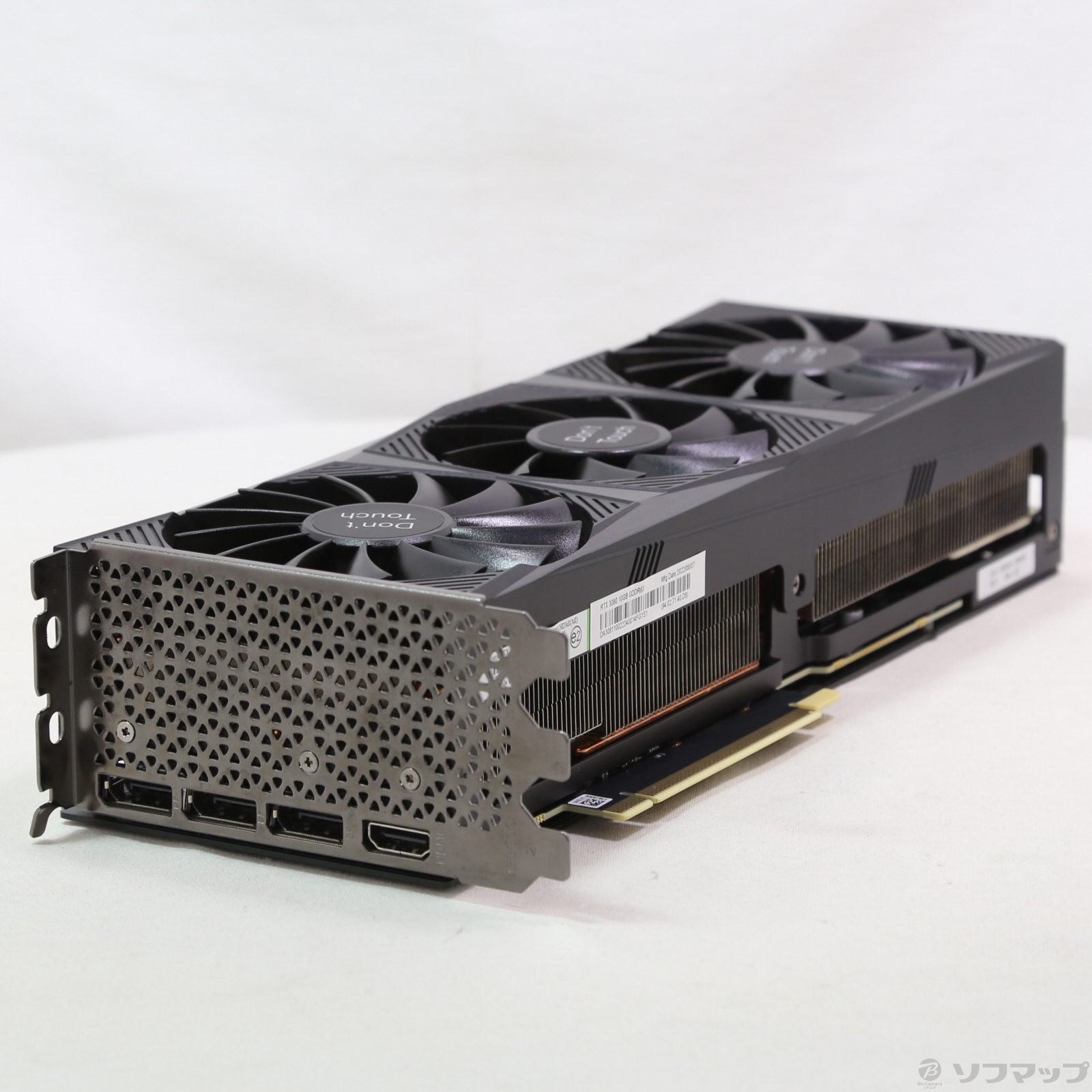 GEFORCE RTX 3080 本体 (ジャンク品) 中古】GeForce RTX 3080 GDDR6X 10GB [2133067013152] - リコレ