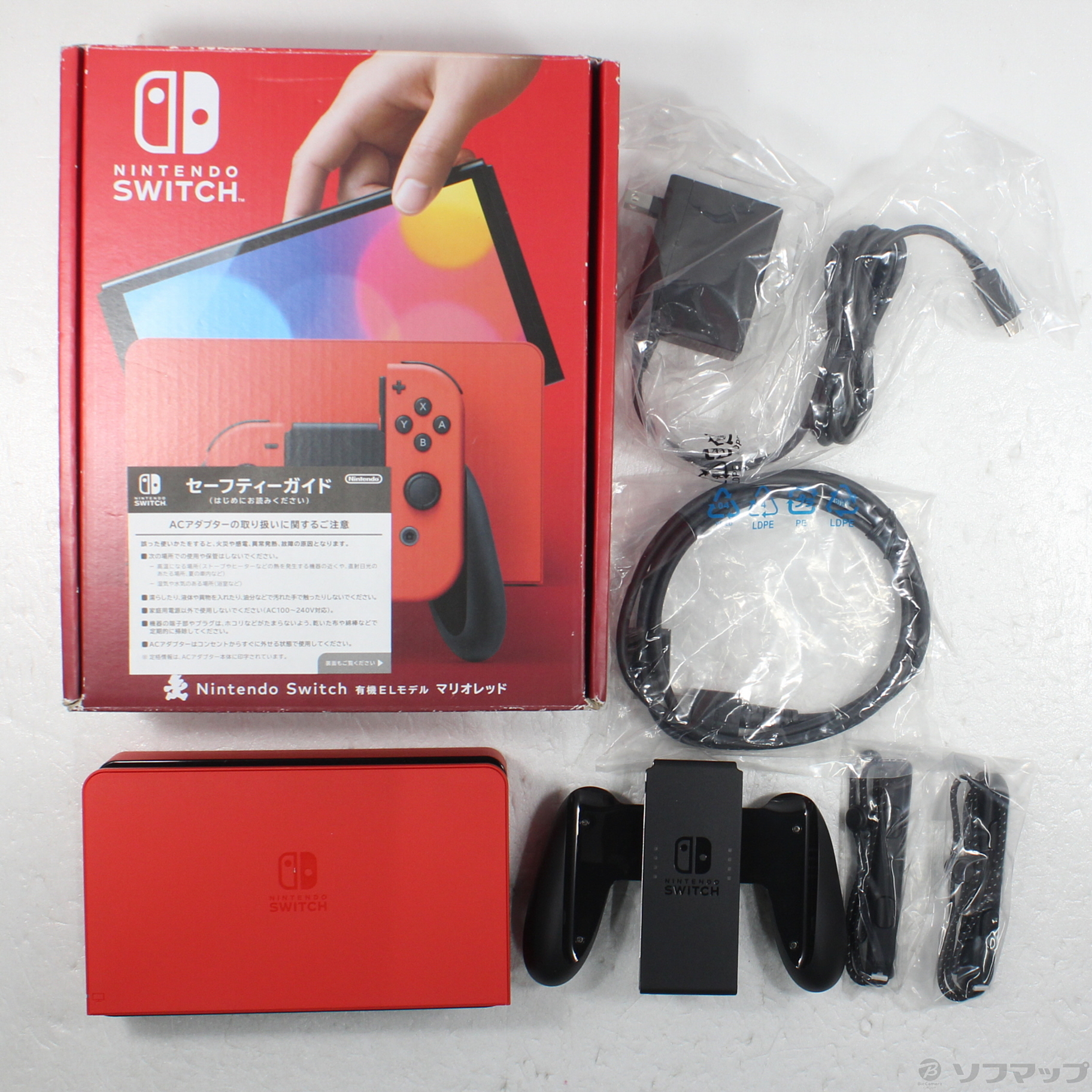 中古】Nintendo Nintendo Switch 有機ELモデル マリオレッド