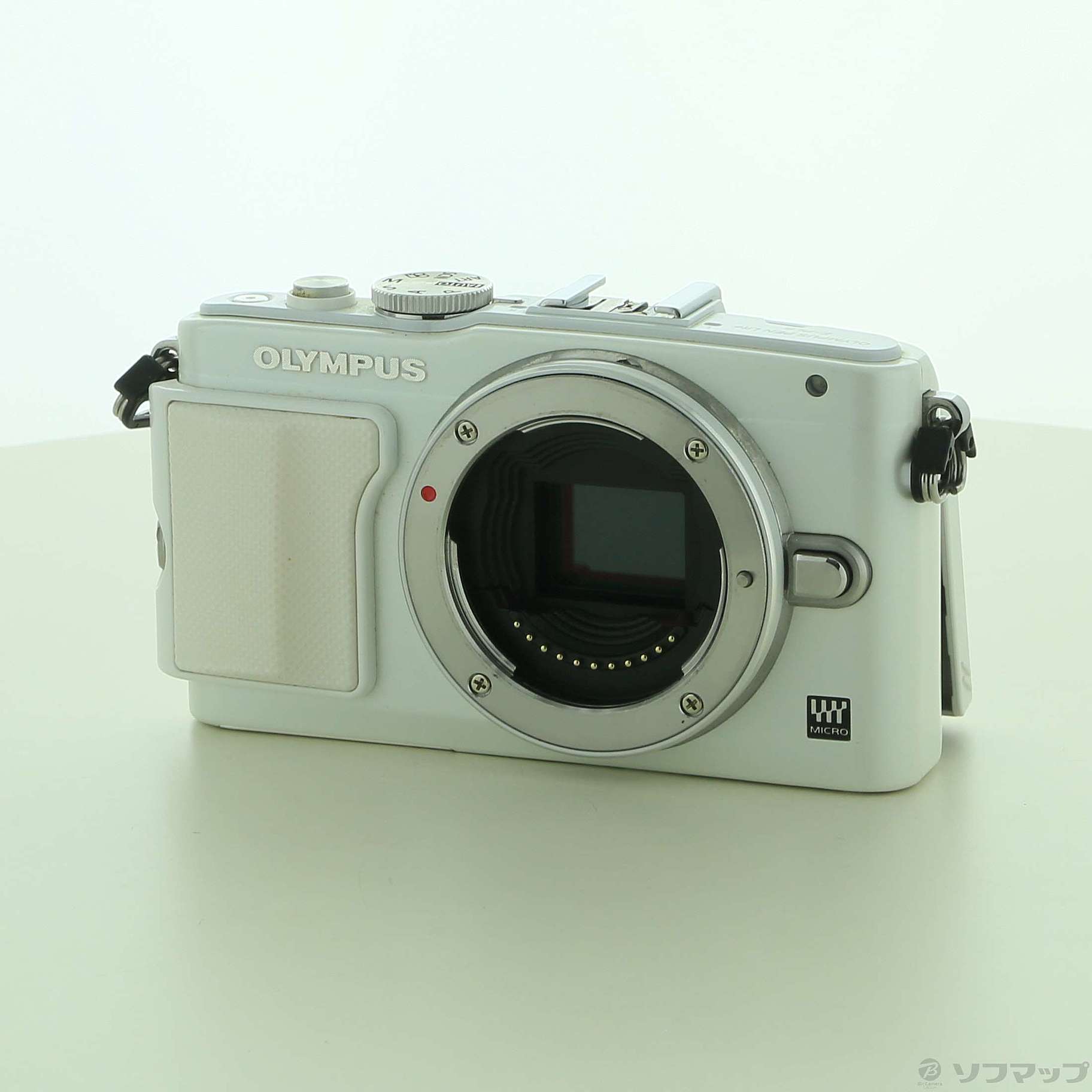 OLYMPUS ミラーレス一眼 PEN Lite E-PL6 レンズキット ホワイト E-PL6 