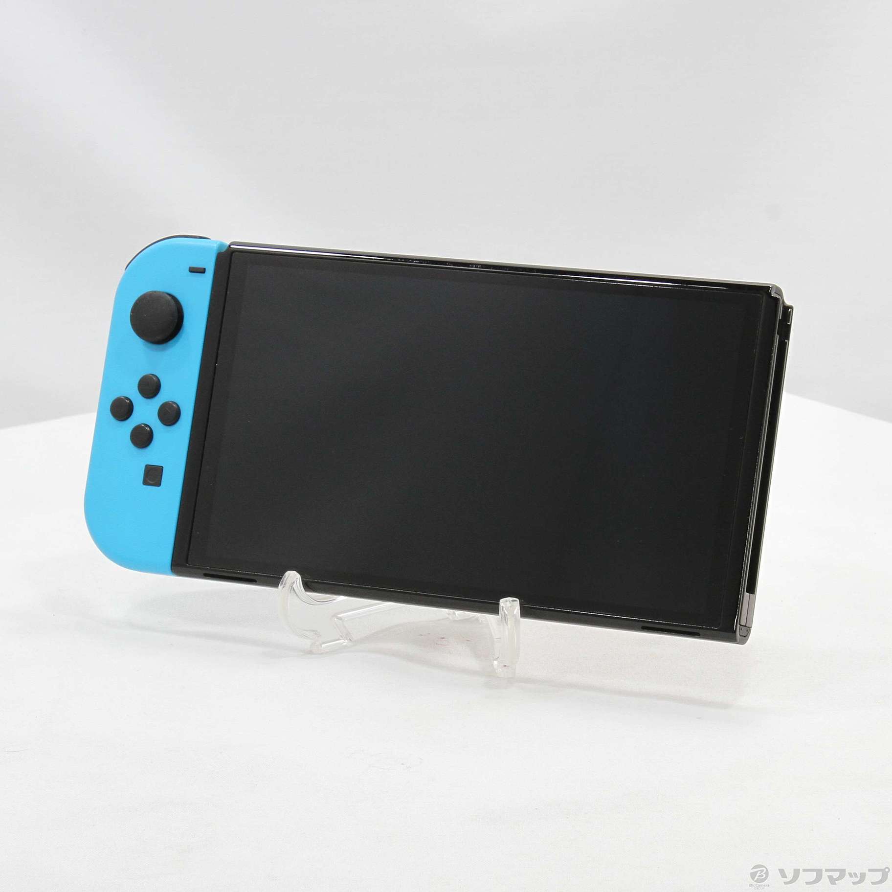 中古】Nintendo Switch 有機ELモデル Joy-Con(L) ネオンブルー／(R 