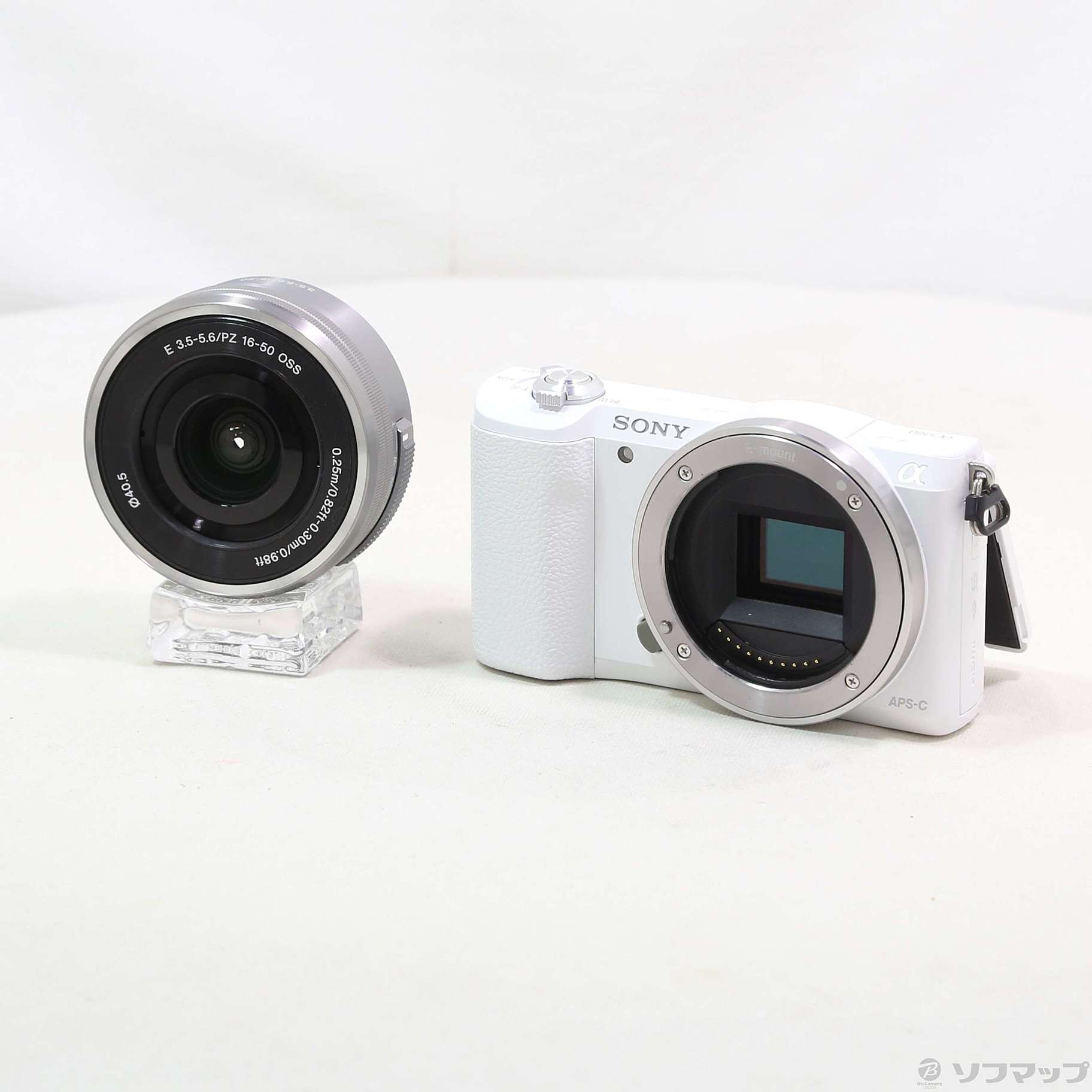 中古】α5100 パワーズームレンズキット W ILCE-5100LW [2133067212982 