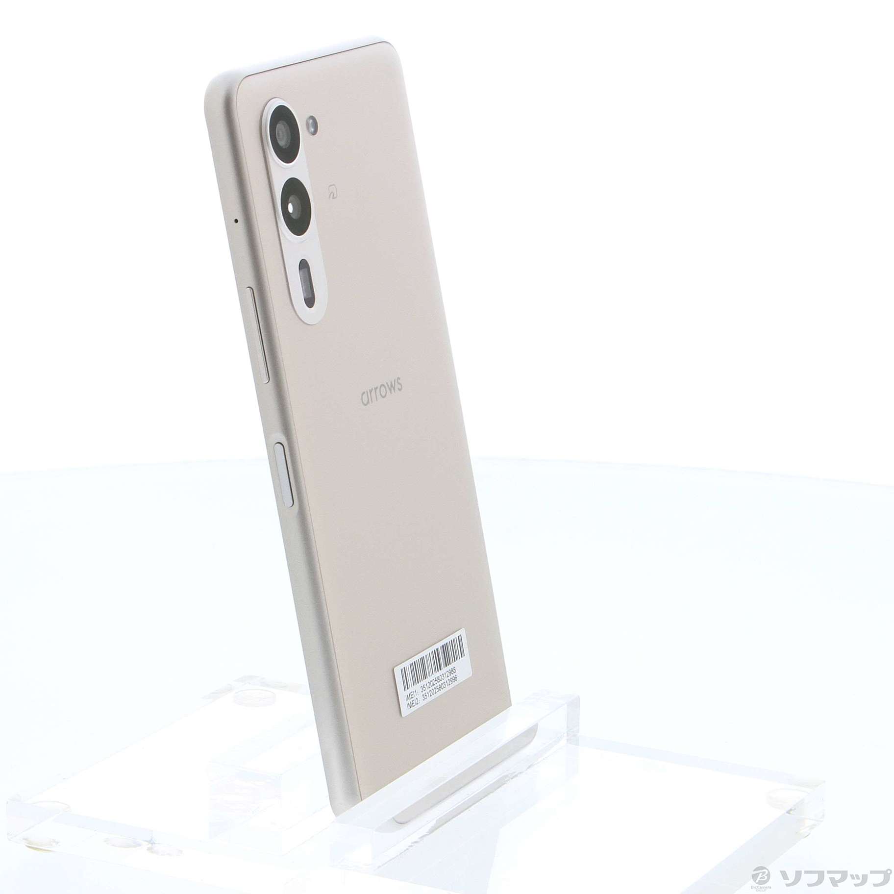 中古】arrows We2 Plus M06 256GB シャンパンシルバー ASMC06004 SIM