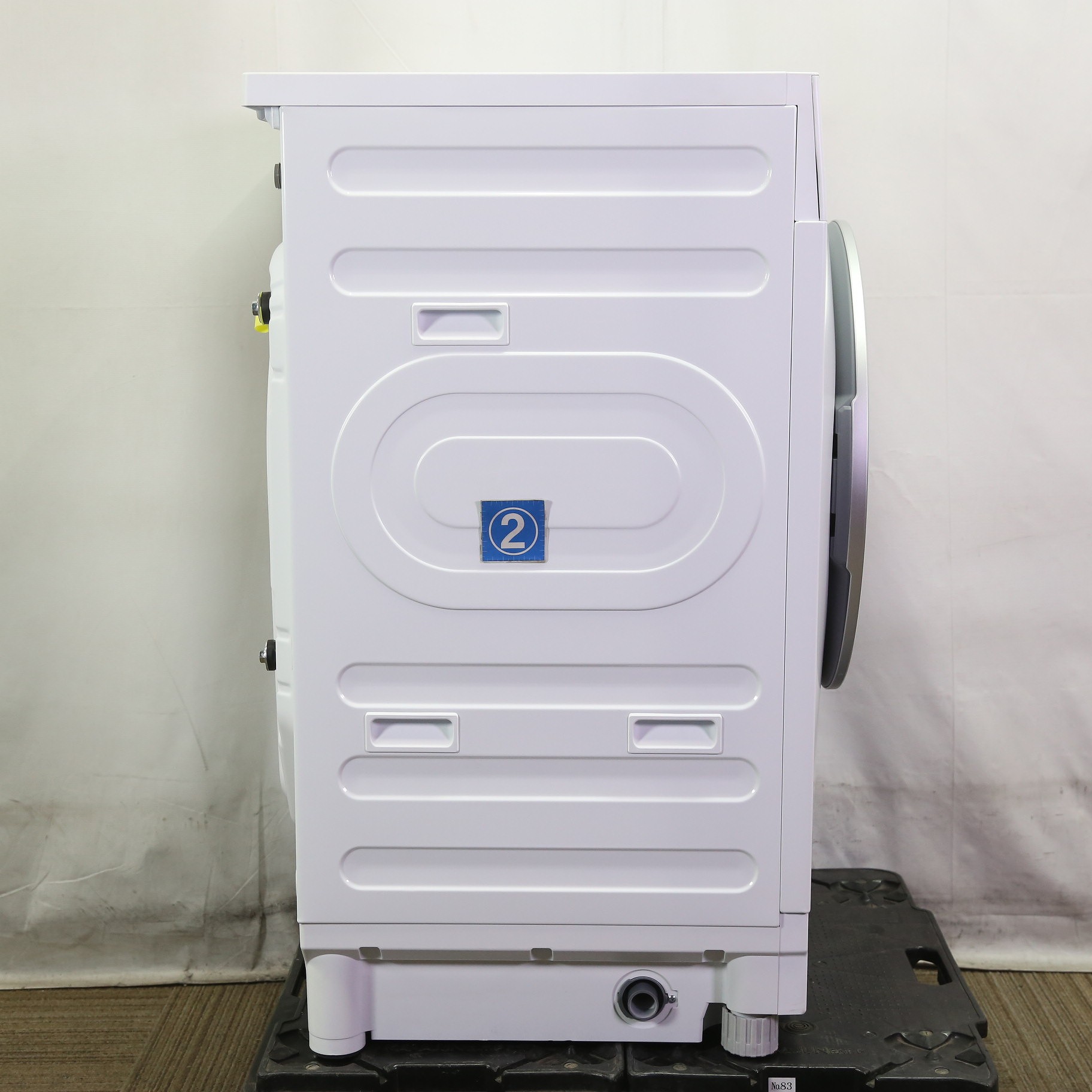 中古】〔中古品〕 ドラム式洗濯乾燥機 ZABOON モーニングホワイト TW