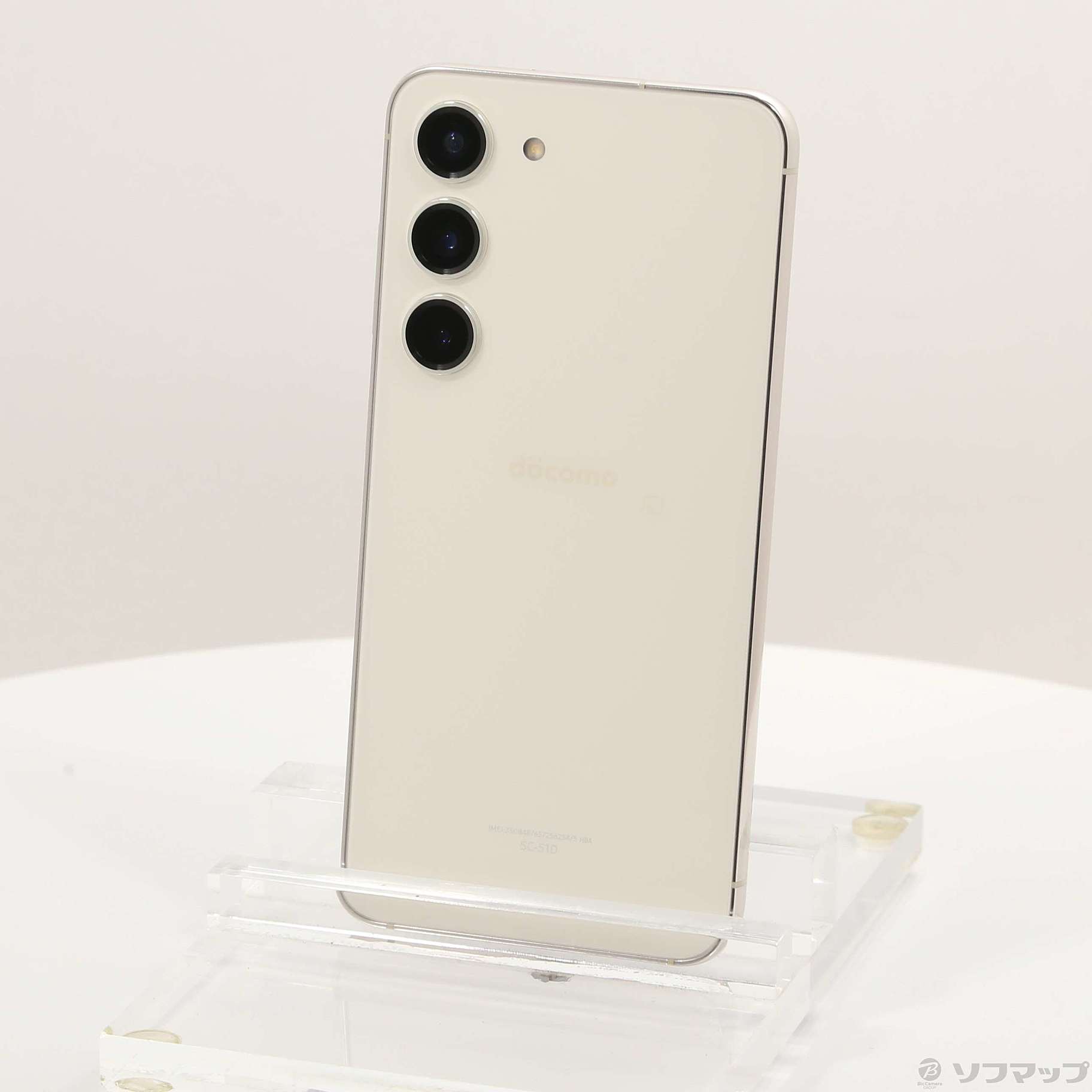 中古】Galaxy S23 256GB クリーム SC-51D docomo SIMフリー 