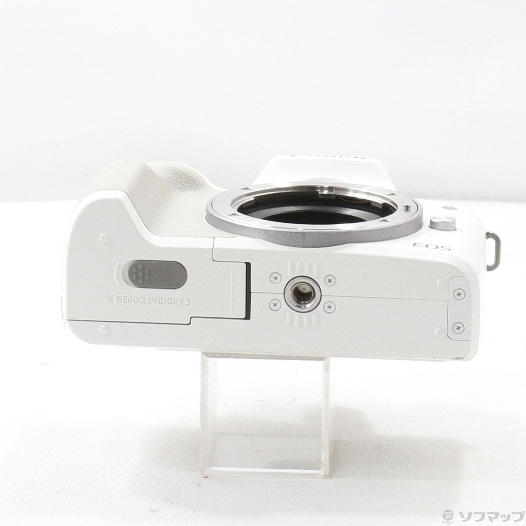 中古】EOS Kiss M2 ダブルズームキット ホワイト [2133067315614