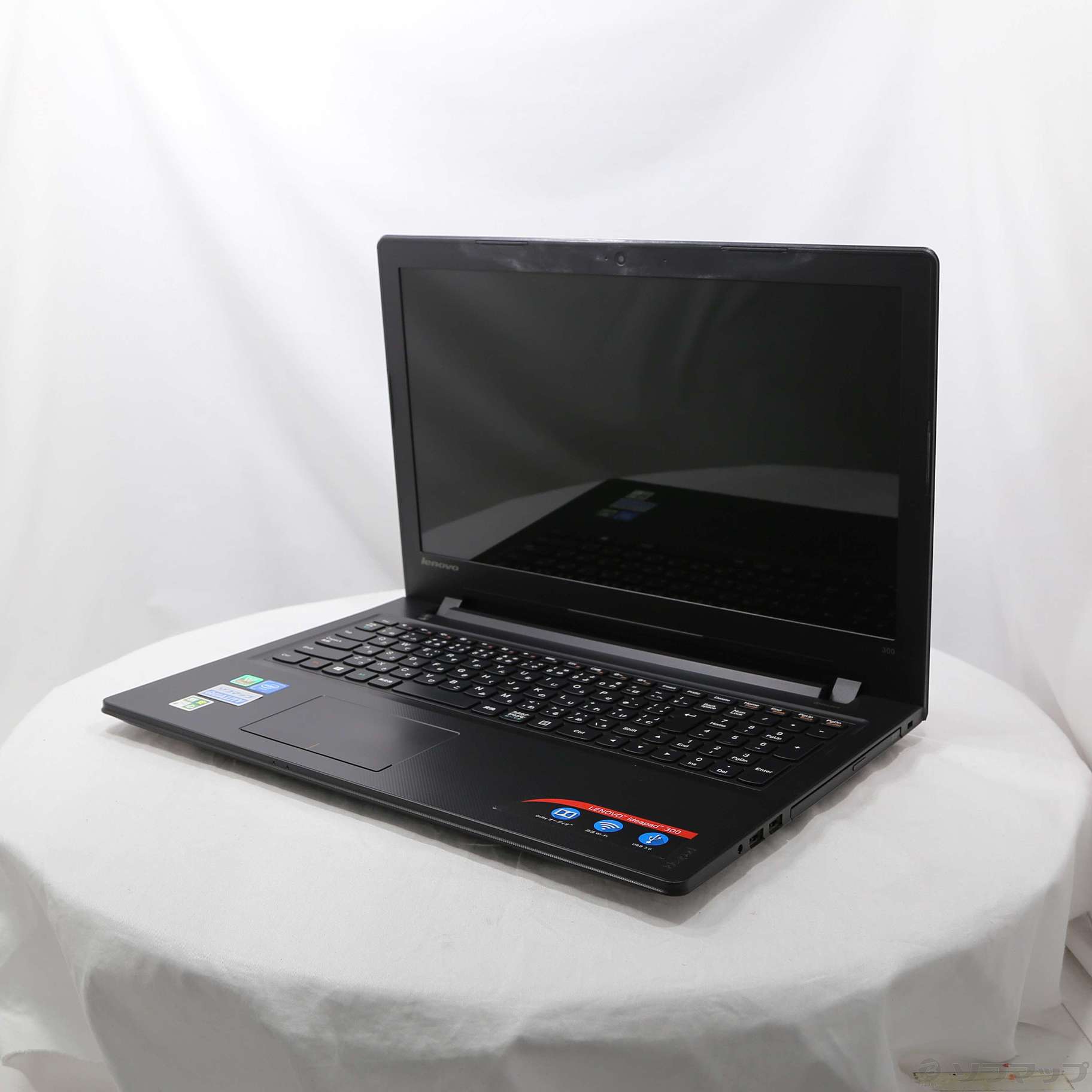 �i�����S�p�\�R�� ideapad 300 80M300D7JP �G�{�j�[�u���b�N �kWindows 10�l