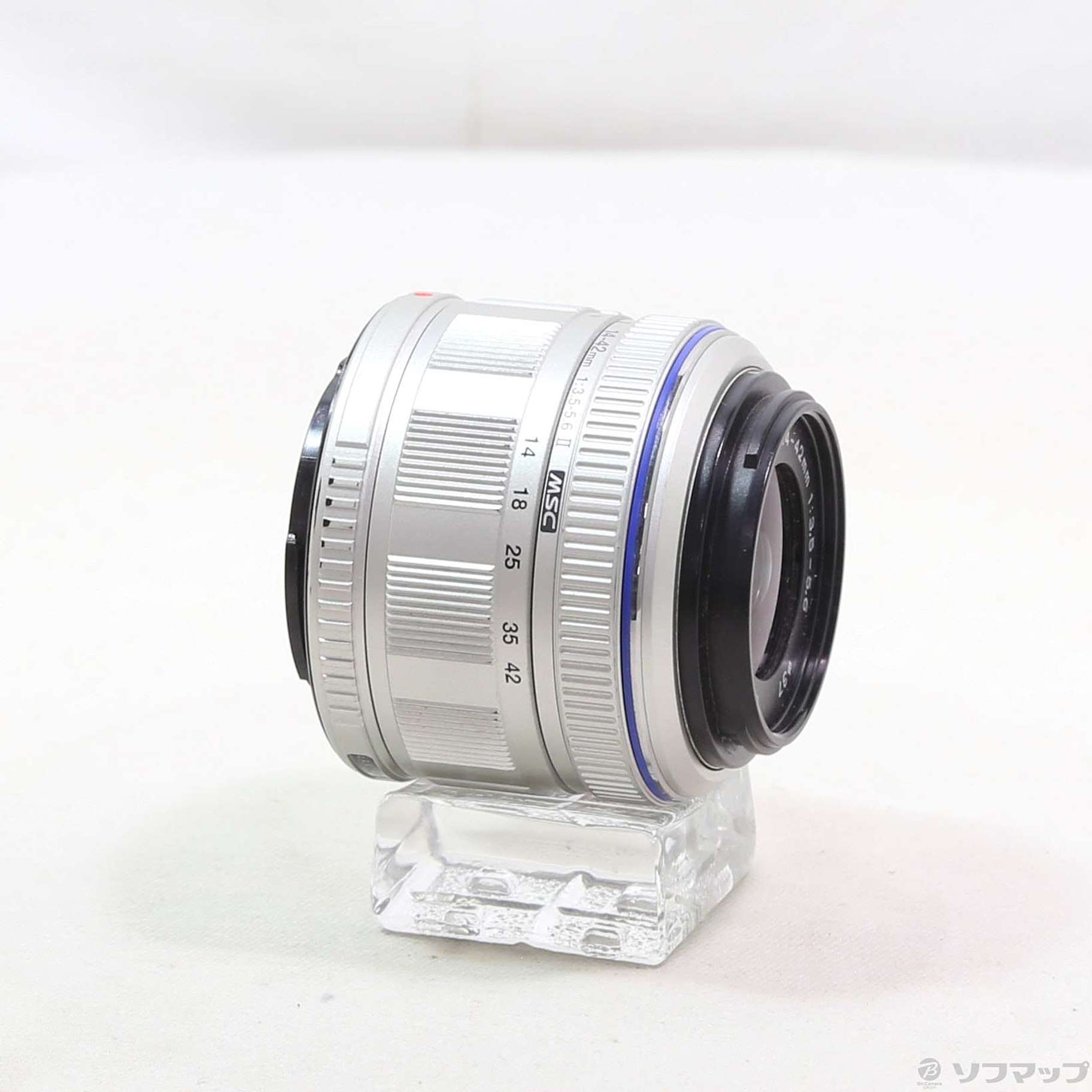 中古】M.ZUIKO DIGITAL 14-42mm F3.5-5.6 II シルバー [2133067325361