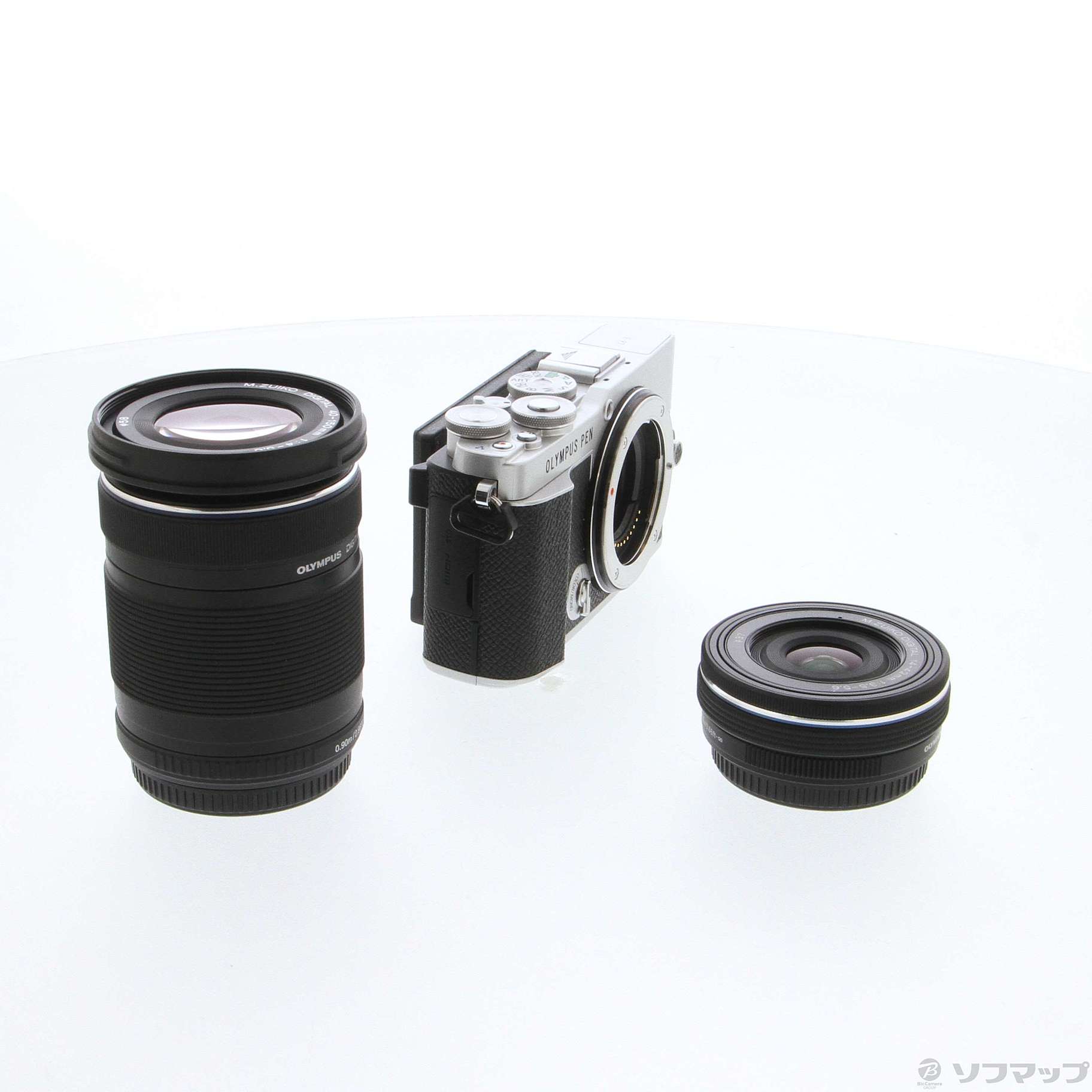 中古】期間特価対象品 OLYMPUS PEN E-P7 EZダブルズームキット