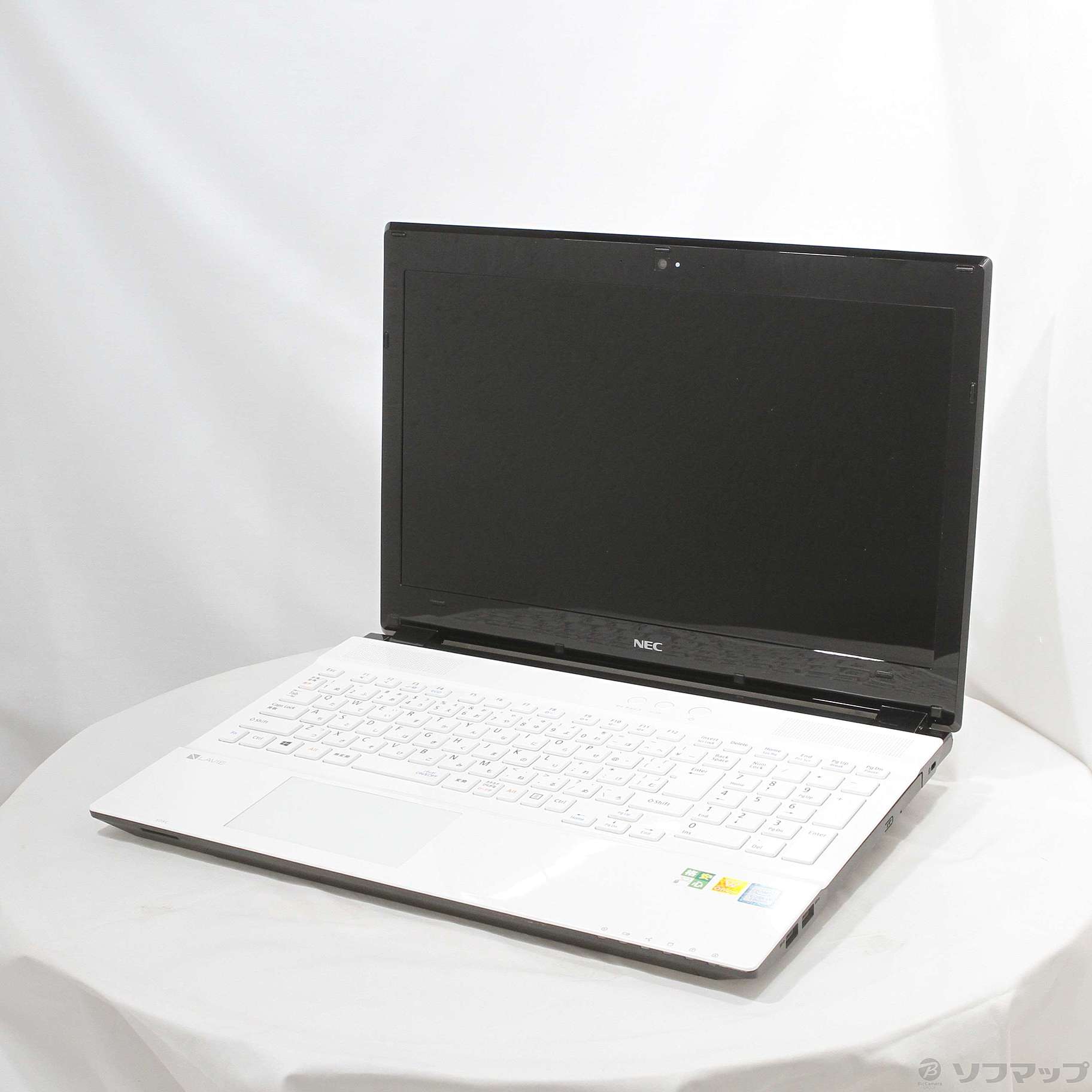 中古】格安安心パソコン LAVIE Note Standard PC-NS350HAW クリスタル