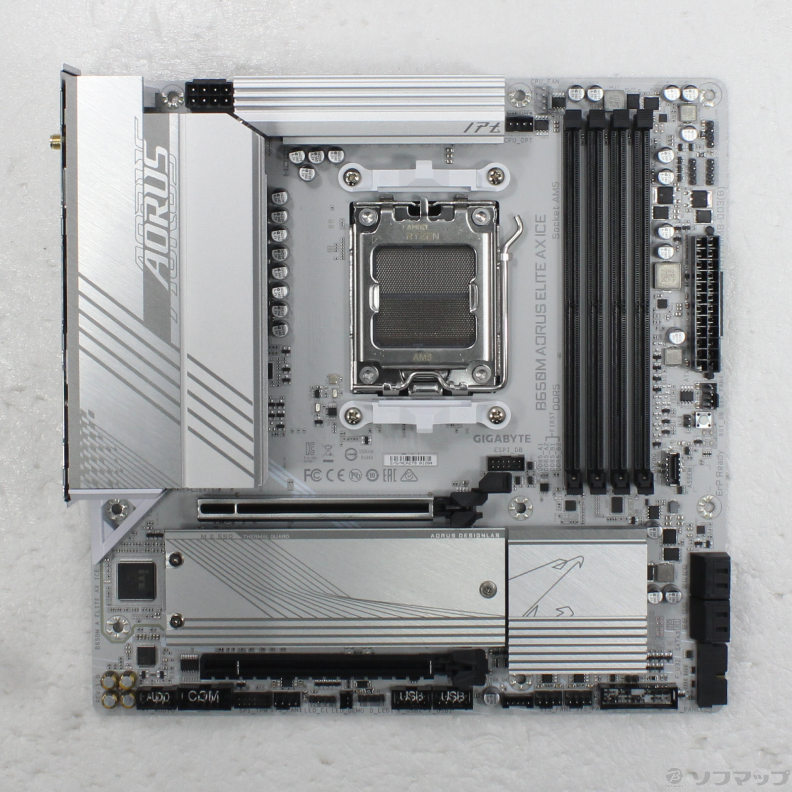 中古】B650M AORUS ELITE AX ICE AM5 [2133067352053] - リコレ