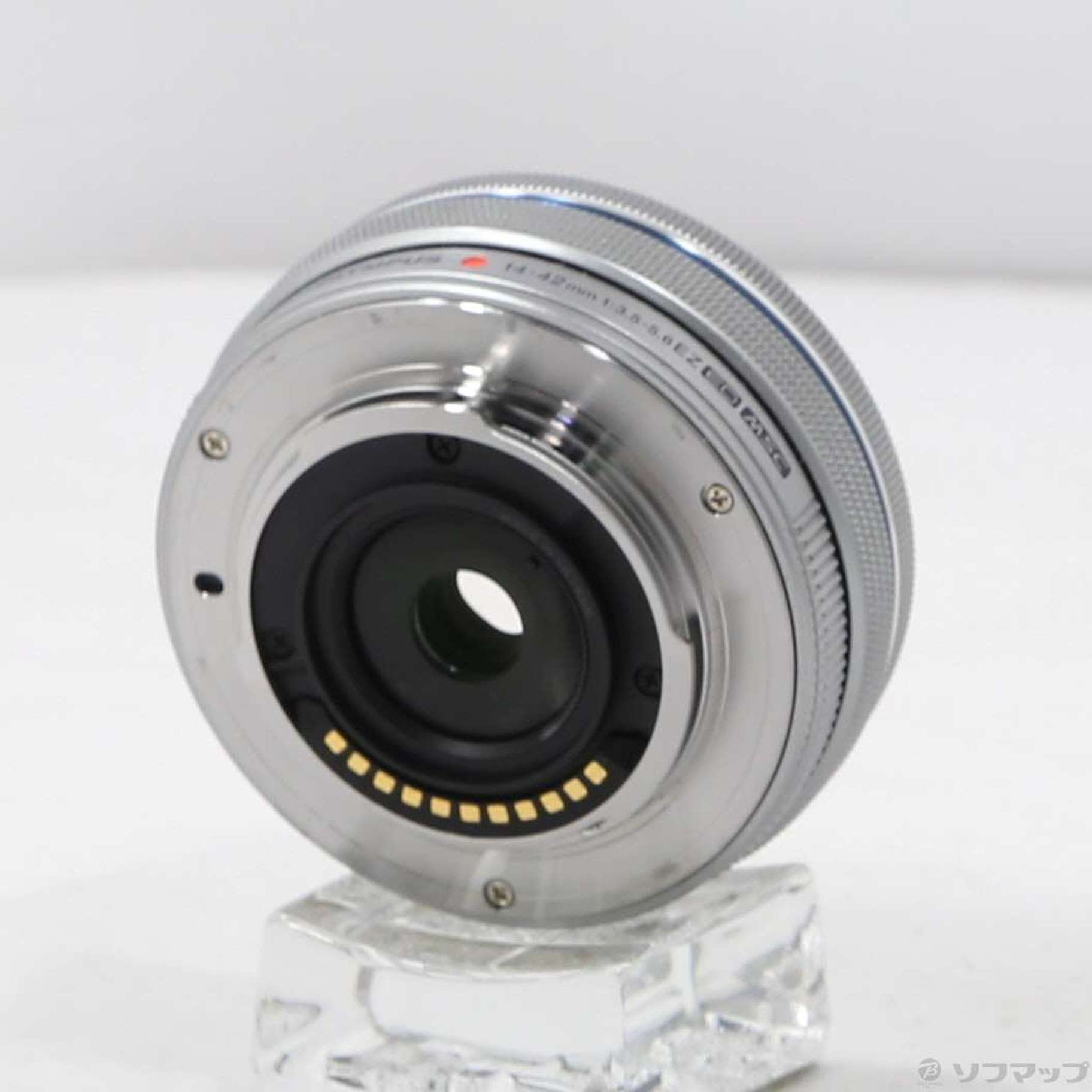ジャンク品〕 M.ZUIKO DIGITAL ED 14-42mm F3.5-5.6 EZ シルバー (μ4 