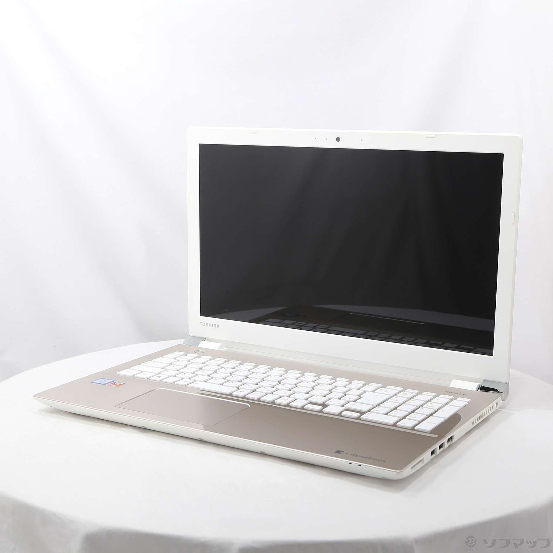 中古品（難あり）〕 dynabook T65／DG PT65DGP-RJA サテンゴールド AC