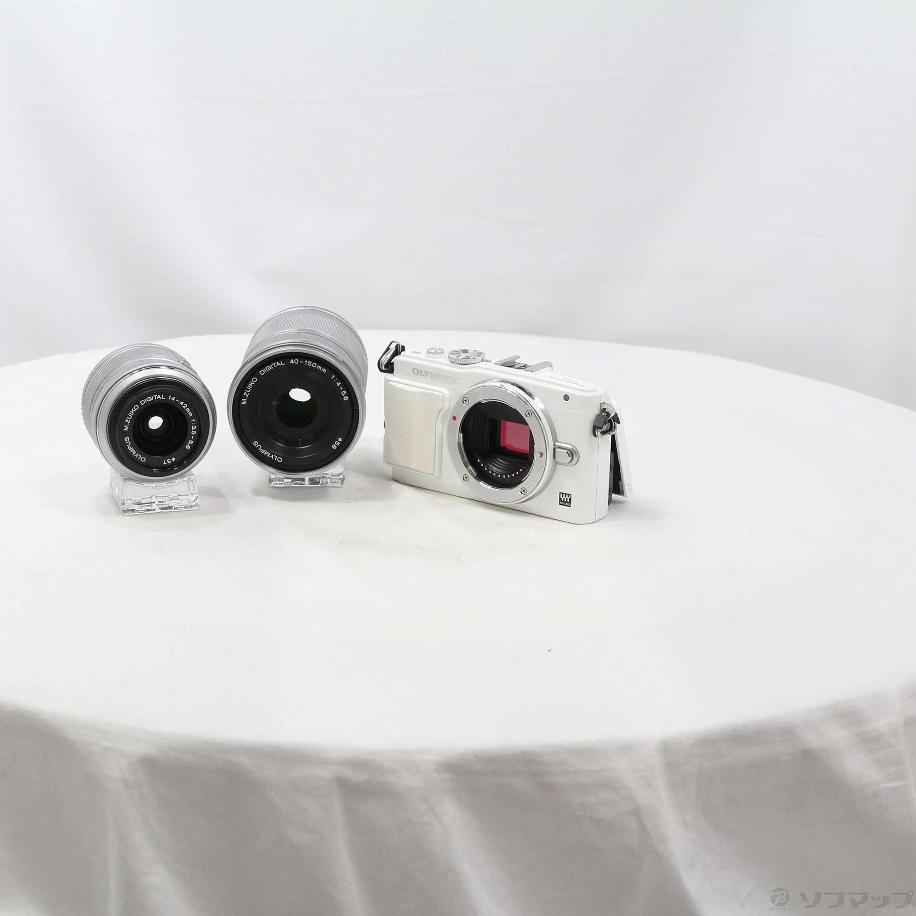 OLYMPUS PEN Lite E-PL6 ホワイトダブルレンズ