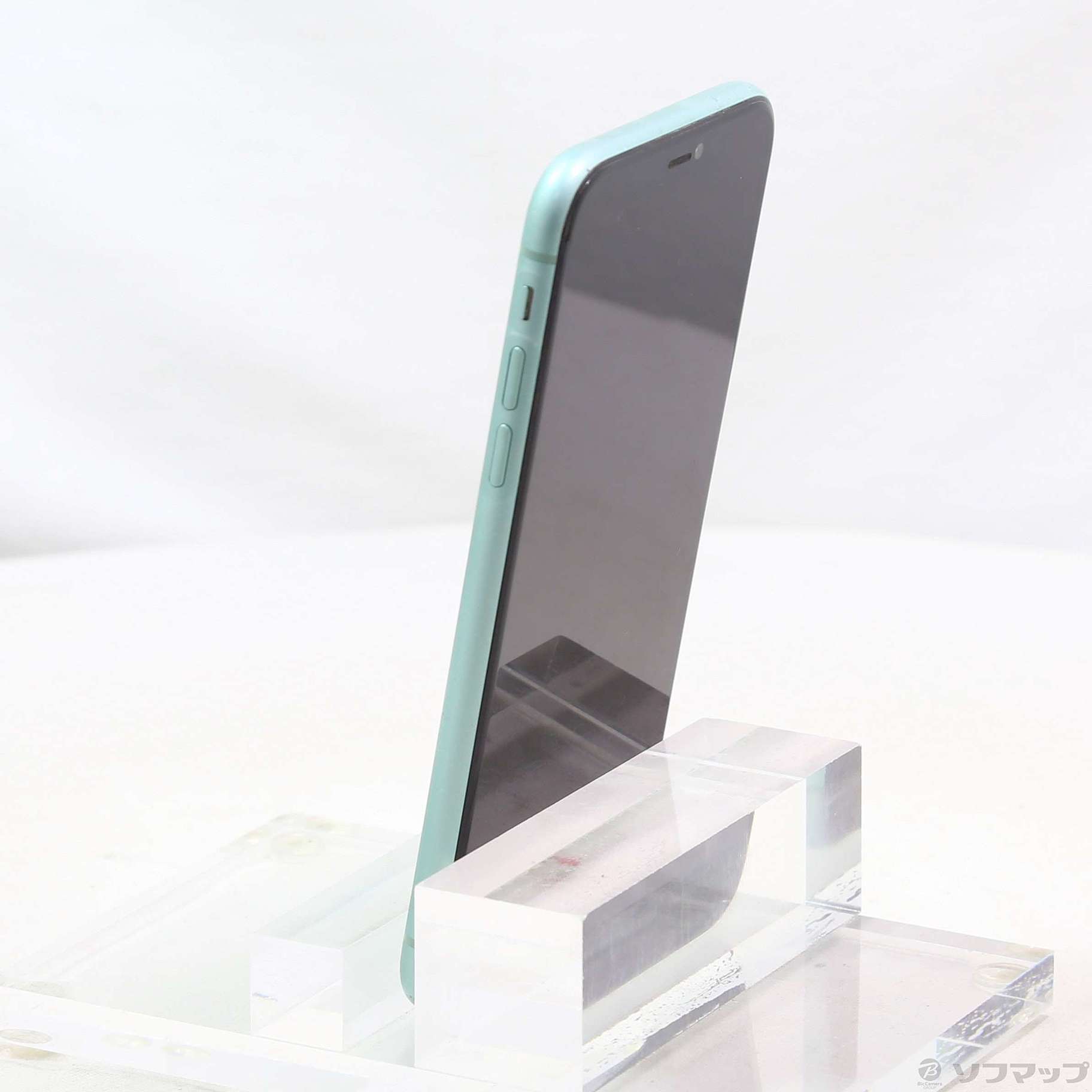 中古】iPhone11 128GB グリーン MWM62J／A SoftBank [2133067419039