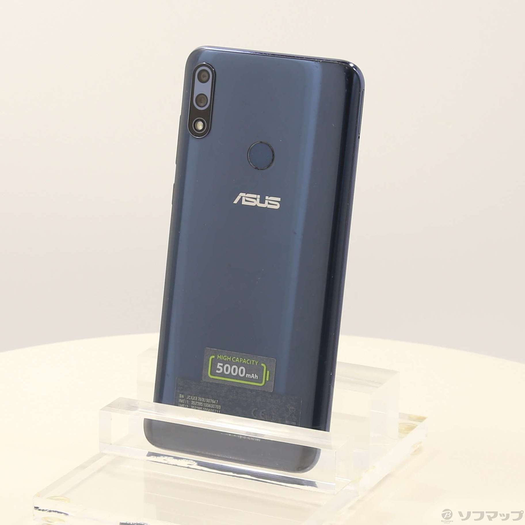 ZenFone Max Pro (M2)　ZB631KL　美品 Asus ZenFone Max Pro M2 ZB631KL Dual SIM 128 GB titanium 4