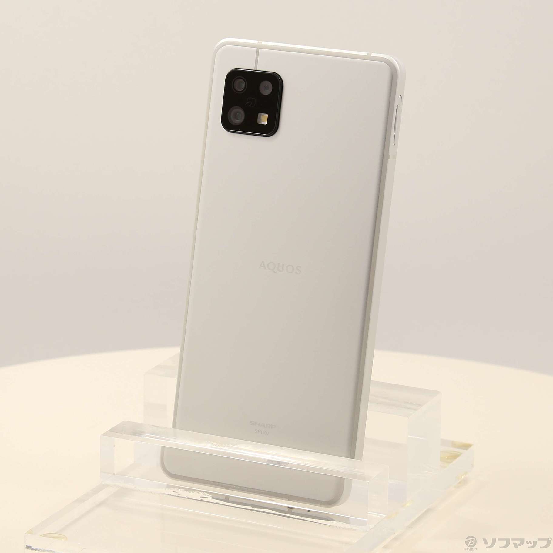 中古】AQUOS sense6s 64GB シルバー SHG07 au SIMフリー