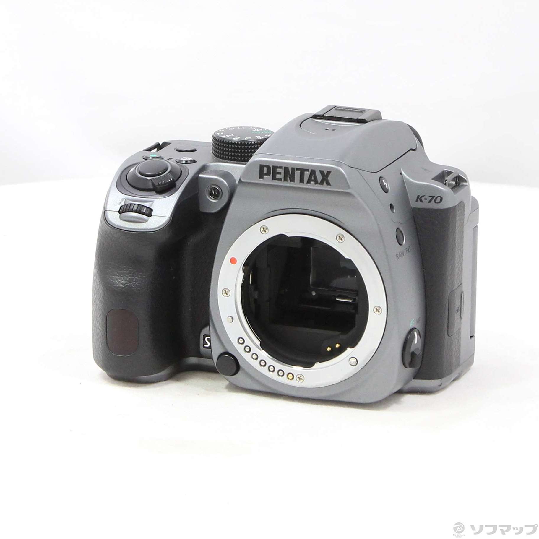 中古】K-70 (シルキーシルバー) ボディ (2424万画素／SDXC