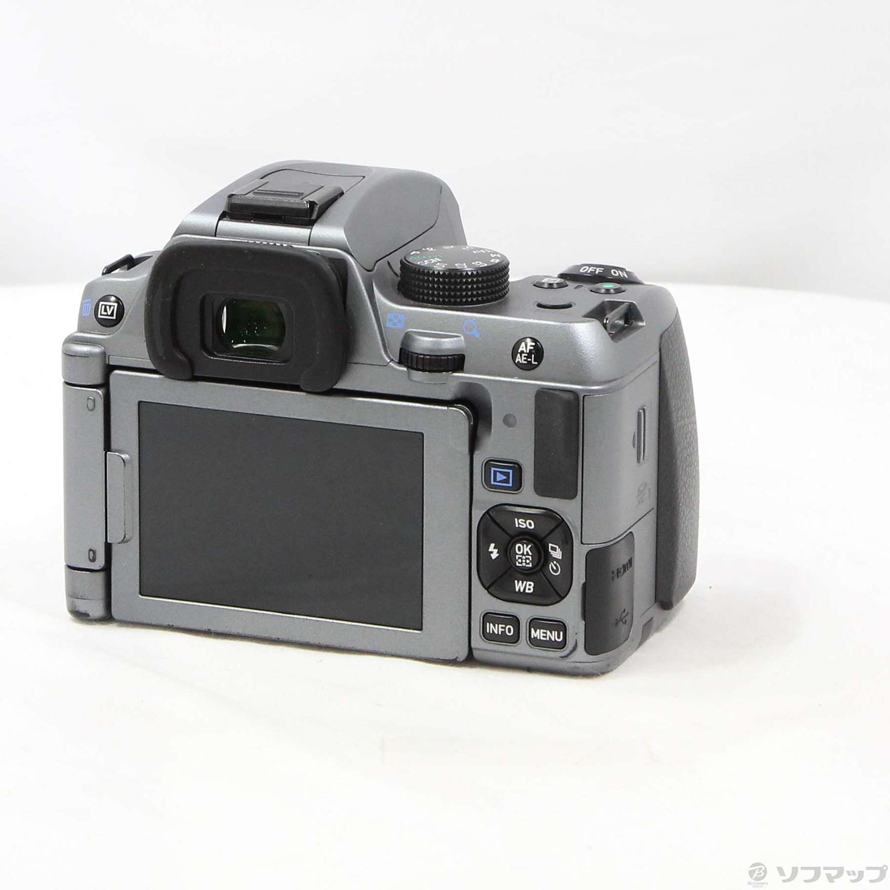 中古】K-70 (シルキーシルバー) ボディ (2424万画素／SDXC