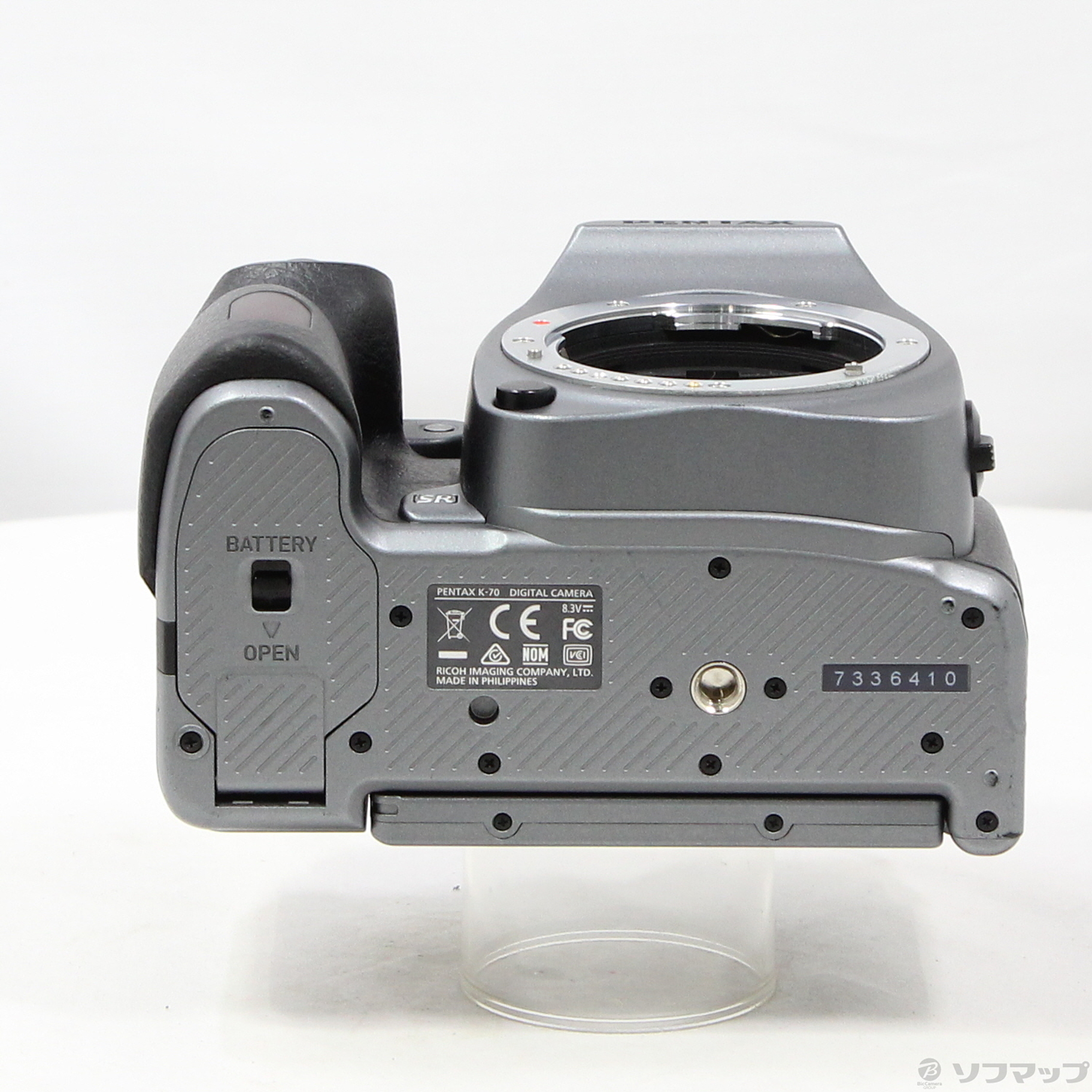 中古】K-70 (シルキーシルバー) ボディ (2424万画素／SDXC