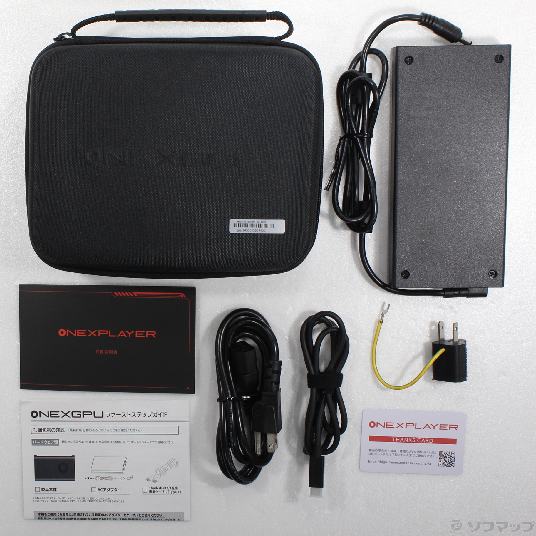 中古】ONEXGPU ポータブルeGPU AMD Radeon RX7600／8GB DDR6／NVMe