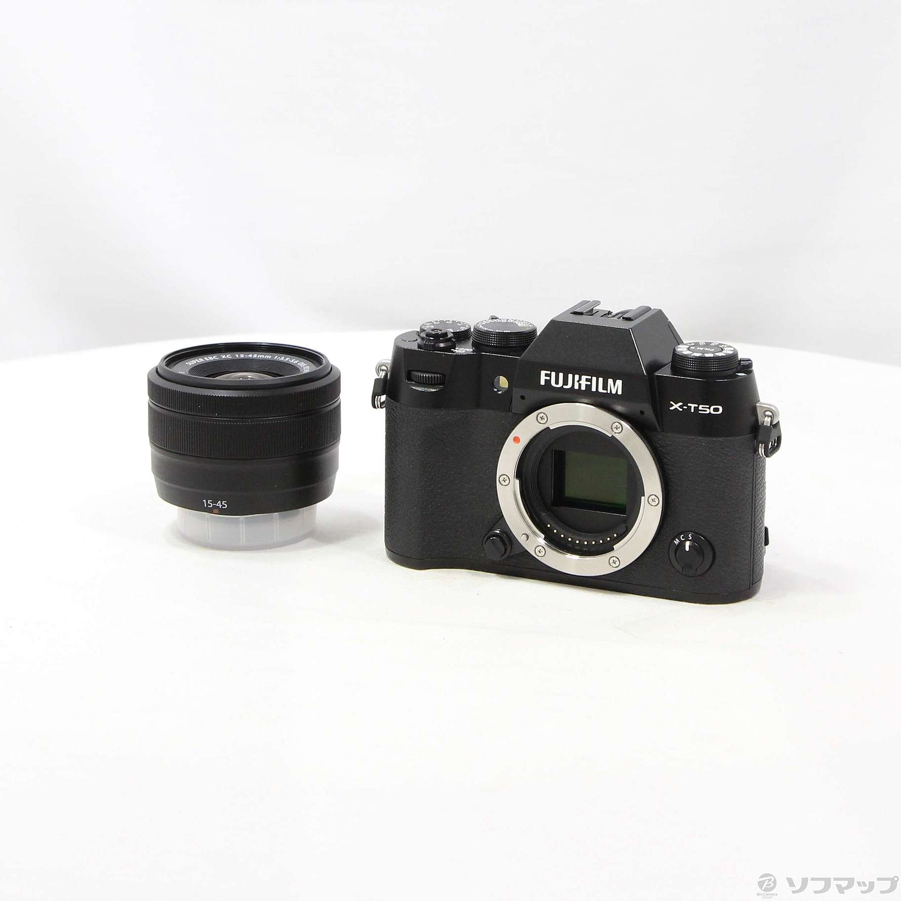 富士フイルム x-t50 15-45レンズキット 新品同様品 【公式通販】