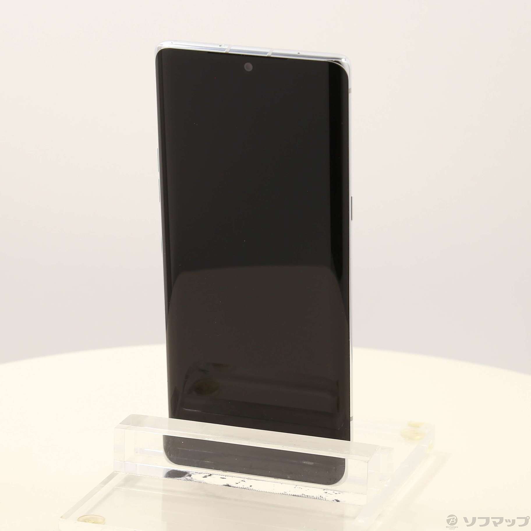 中古】LG VELVET 128GB オーロラホワイト L-52A docomoロック