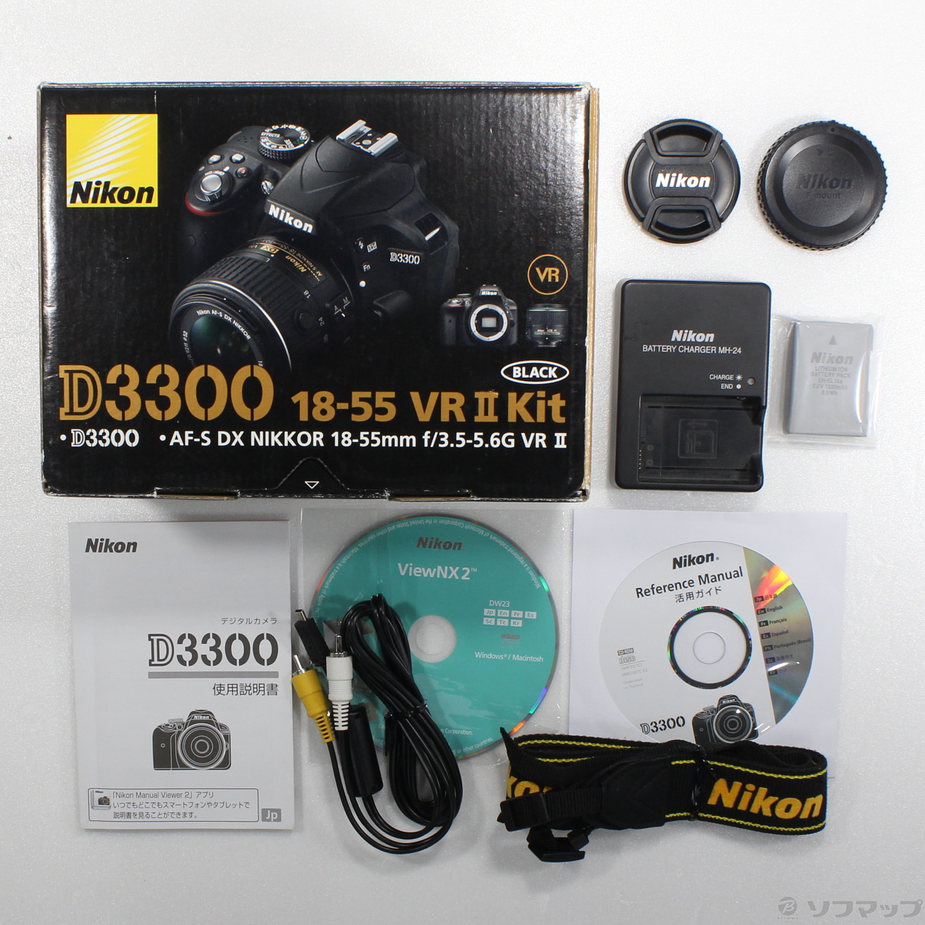 D3300 18-55 ニコン VRII Nikon レンズキット VR 18-55mm デジタル一眼 