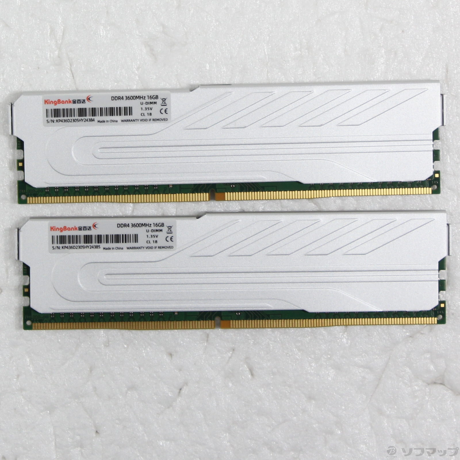 中古】288P DDR4 PC4-28800 DDR4-3600 32GB 16GB×2枚組 [2133067497198