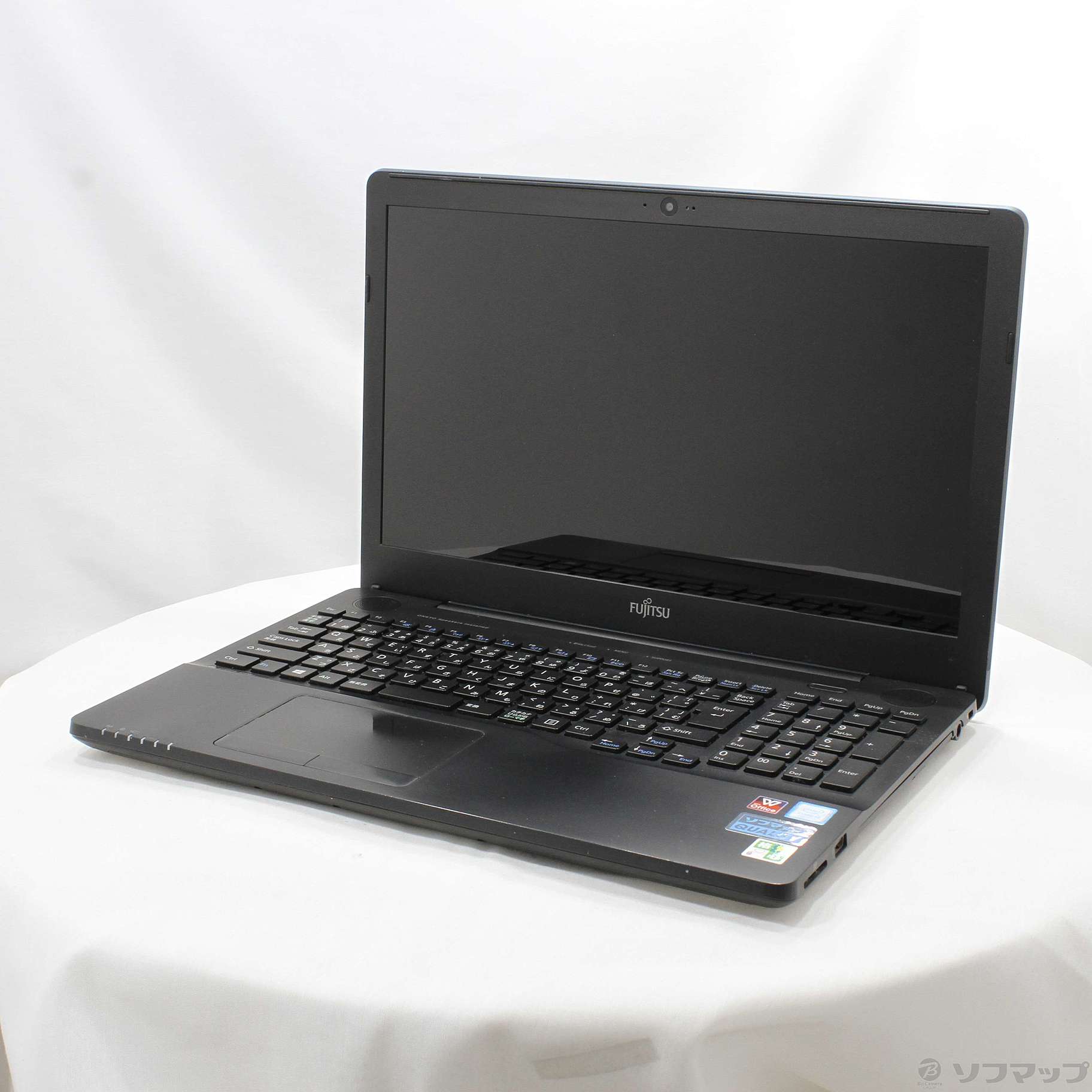 格安安心パソコン LIFEBOOK AH45/B2 FMVA45B2B シャイニーブラック 〔Windows 10〕