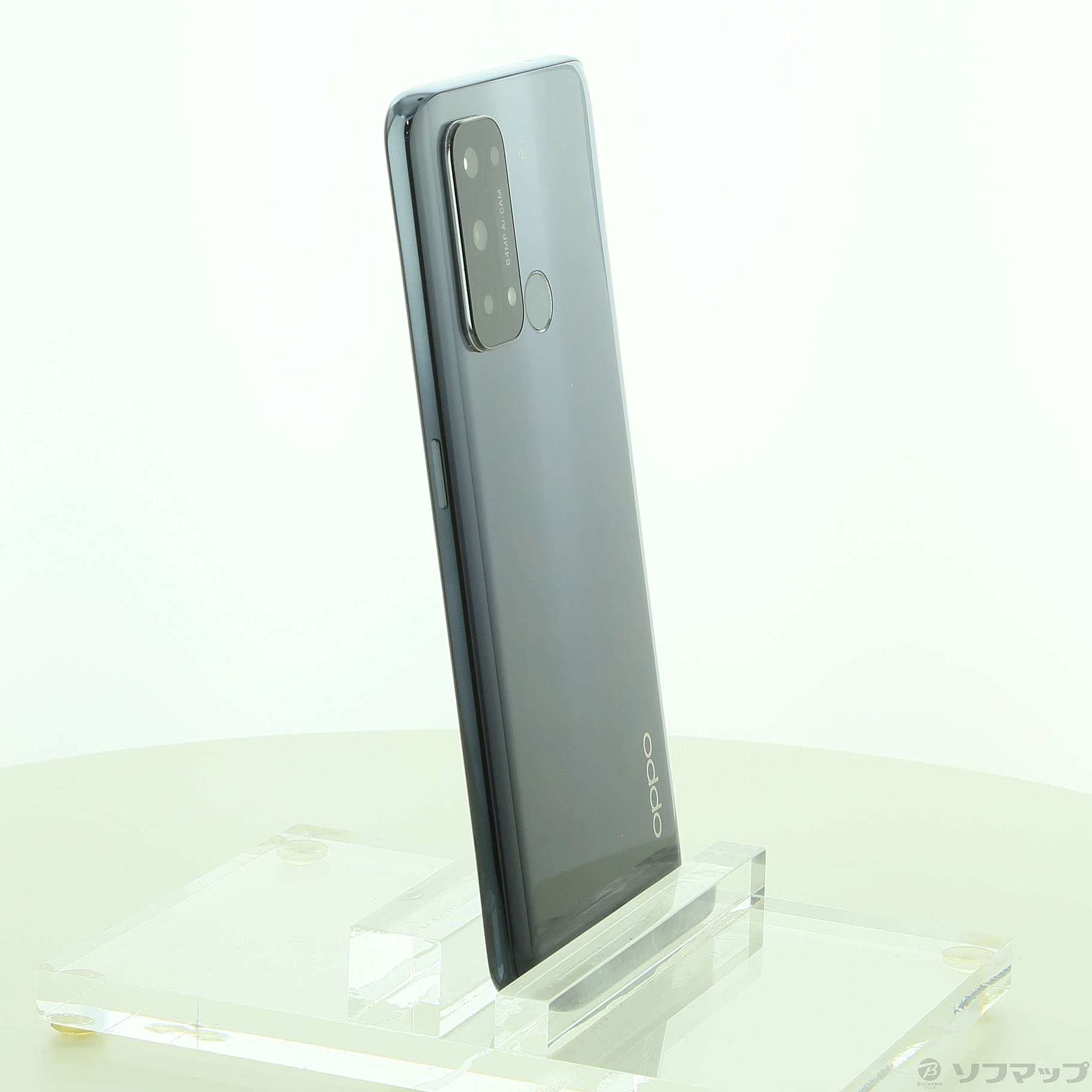 中古】OPPO Reno5 A 128GB シルバーブラック CPH2199 SIMフリー