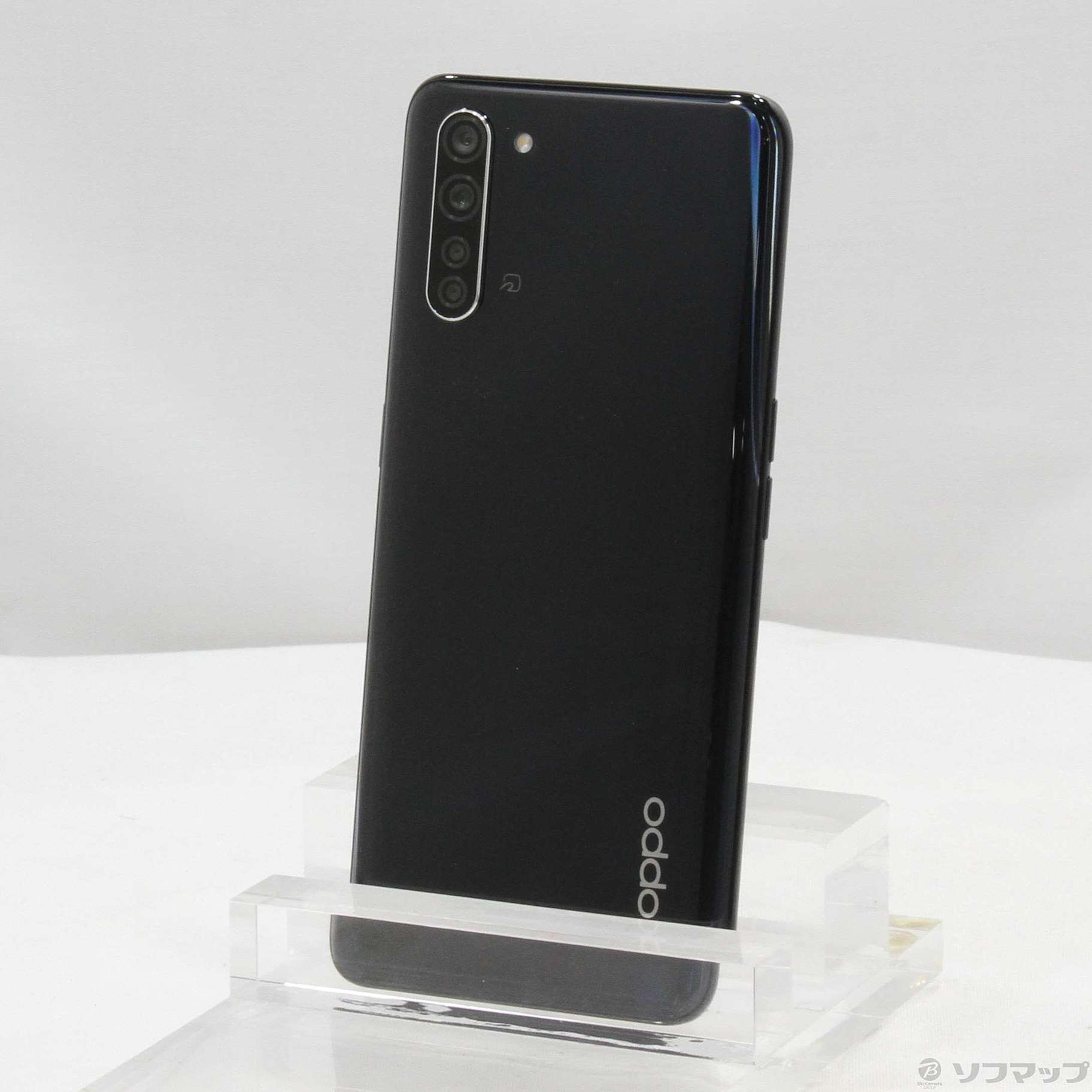 中古品〕 OPPO Reno3 A 128GB ブラック A002OP Y!mobile｜の通販は