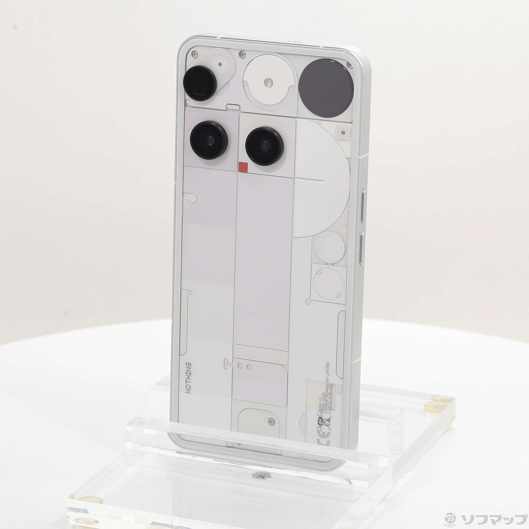 【中古】Nothing Phone (3) 256GB ホワイト A024 楽天 SIMフリー [2133067543284] - リコレ ...