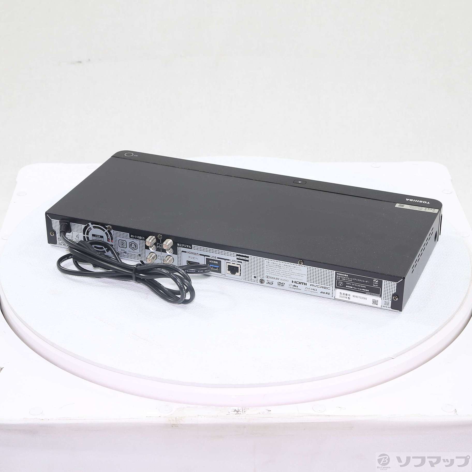 中古】〔中古品〕 ブルーレイレコーダー REGZA(レグザ) DBR-T1009