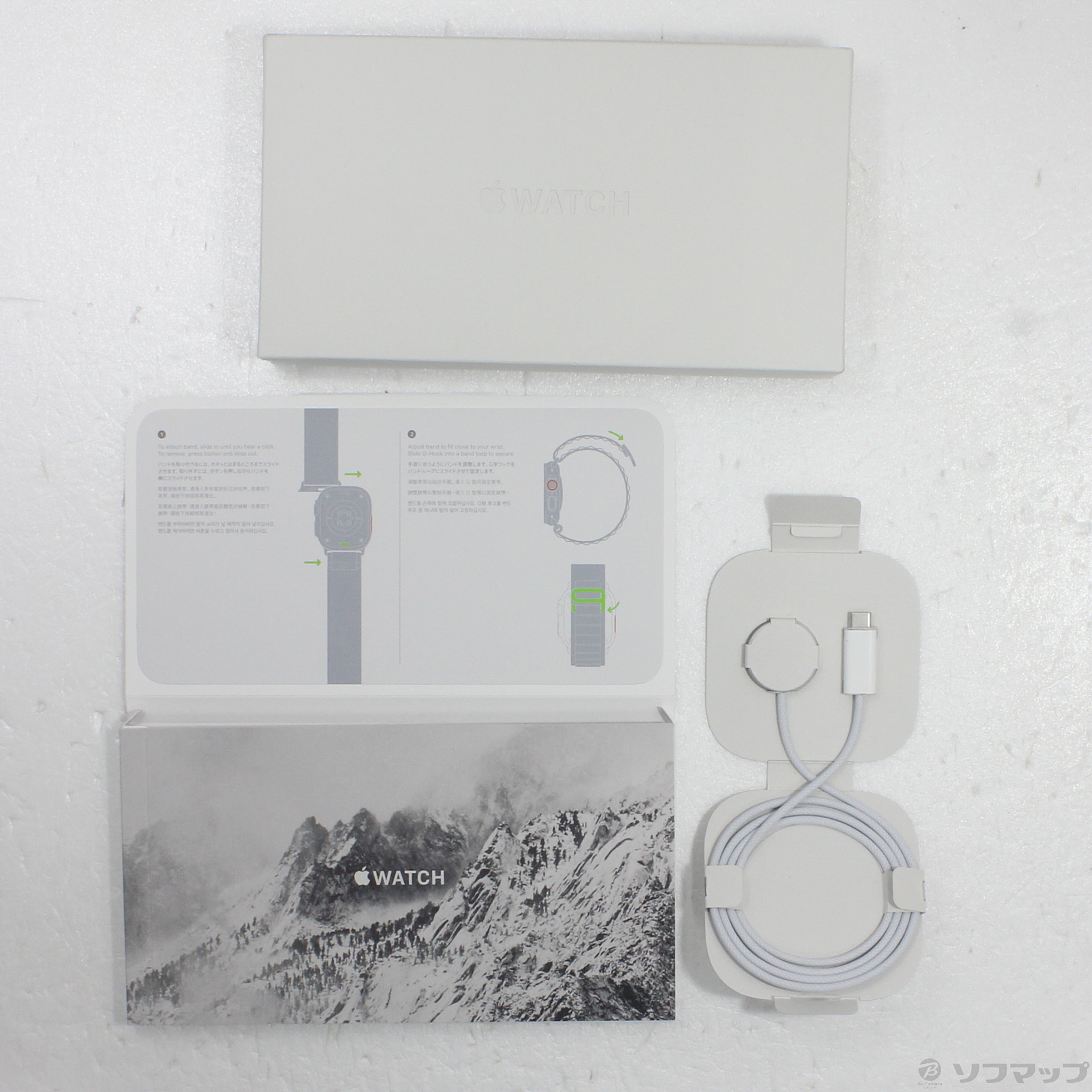 中古】Apple Watch Ultra GPS + Cellular 49mm チタニウムケース 
