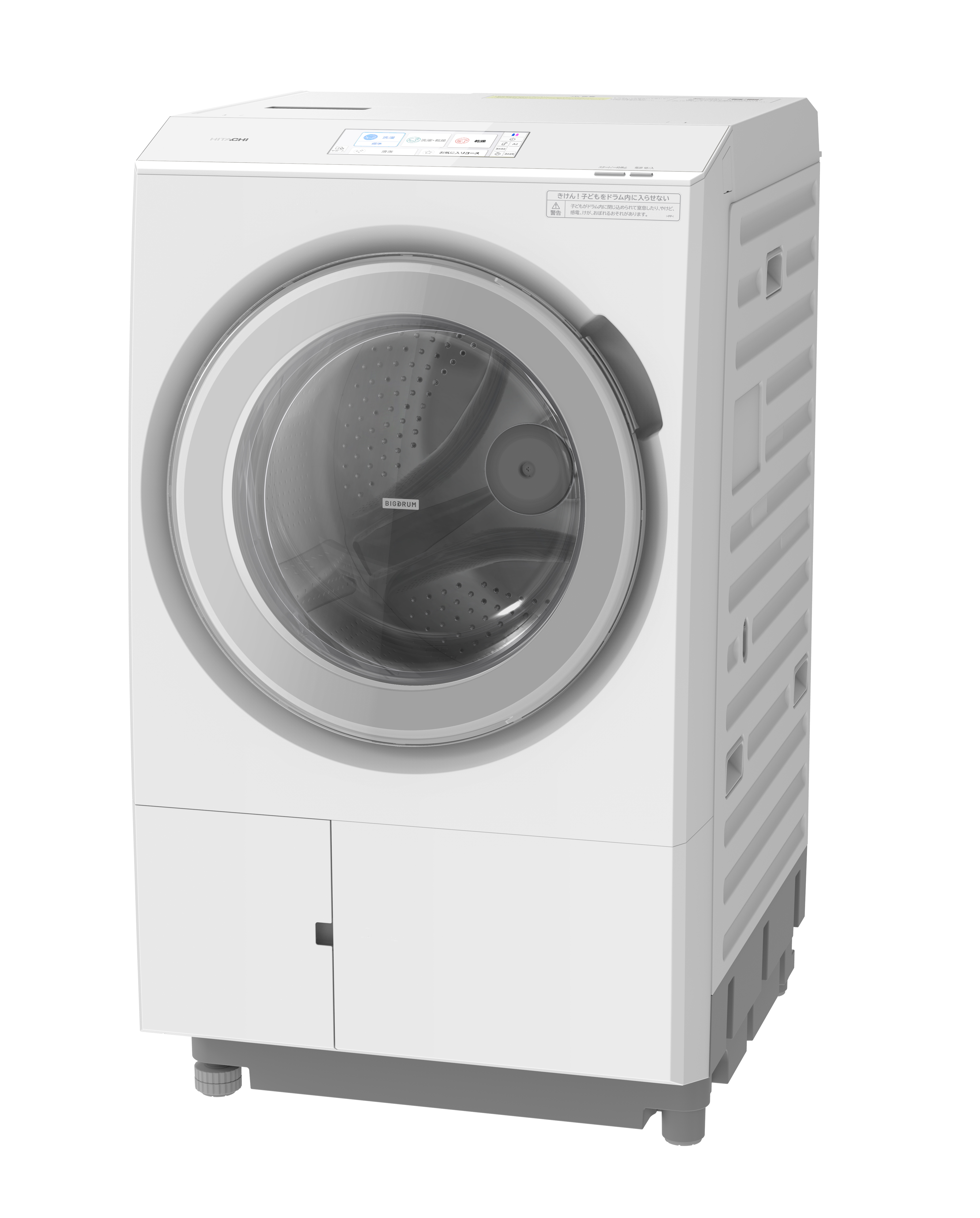 中古】〔展示品〕 ドラム式洗濯機 ホワイト BD-STX130KL-WT ［洗濯13.0