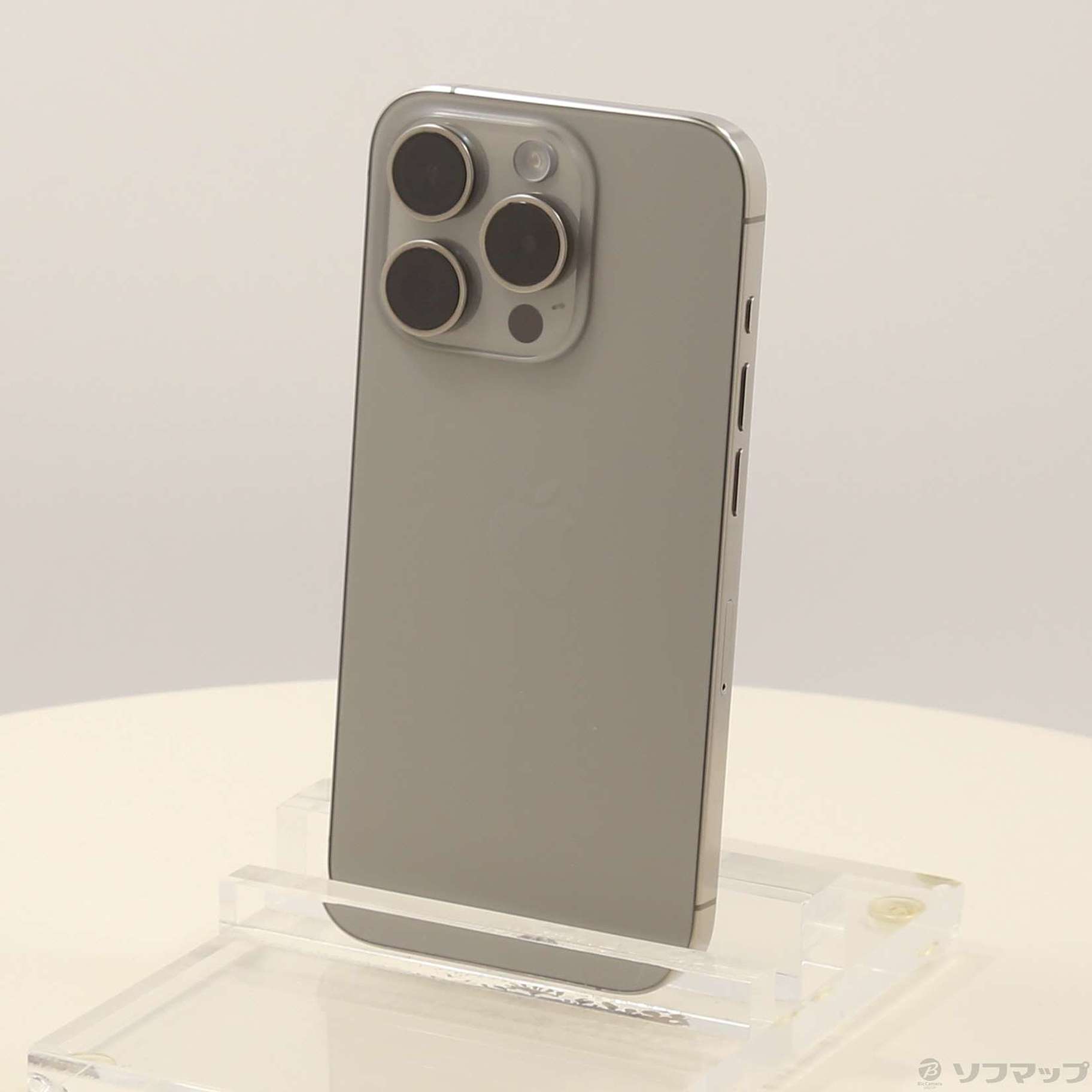 良品｜ Apple｜iPhone 15 Pro 128GB SIMフリー iPhone 15 Pro 128GB - ナチュラルチタニウム（SIMフリー）[整備