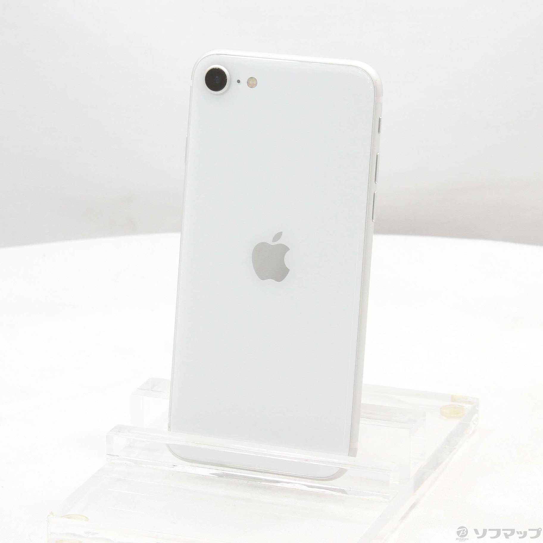 中古】iPhone SE 第2世代 128GB ホワイト MXD12J／A SIMフリー
