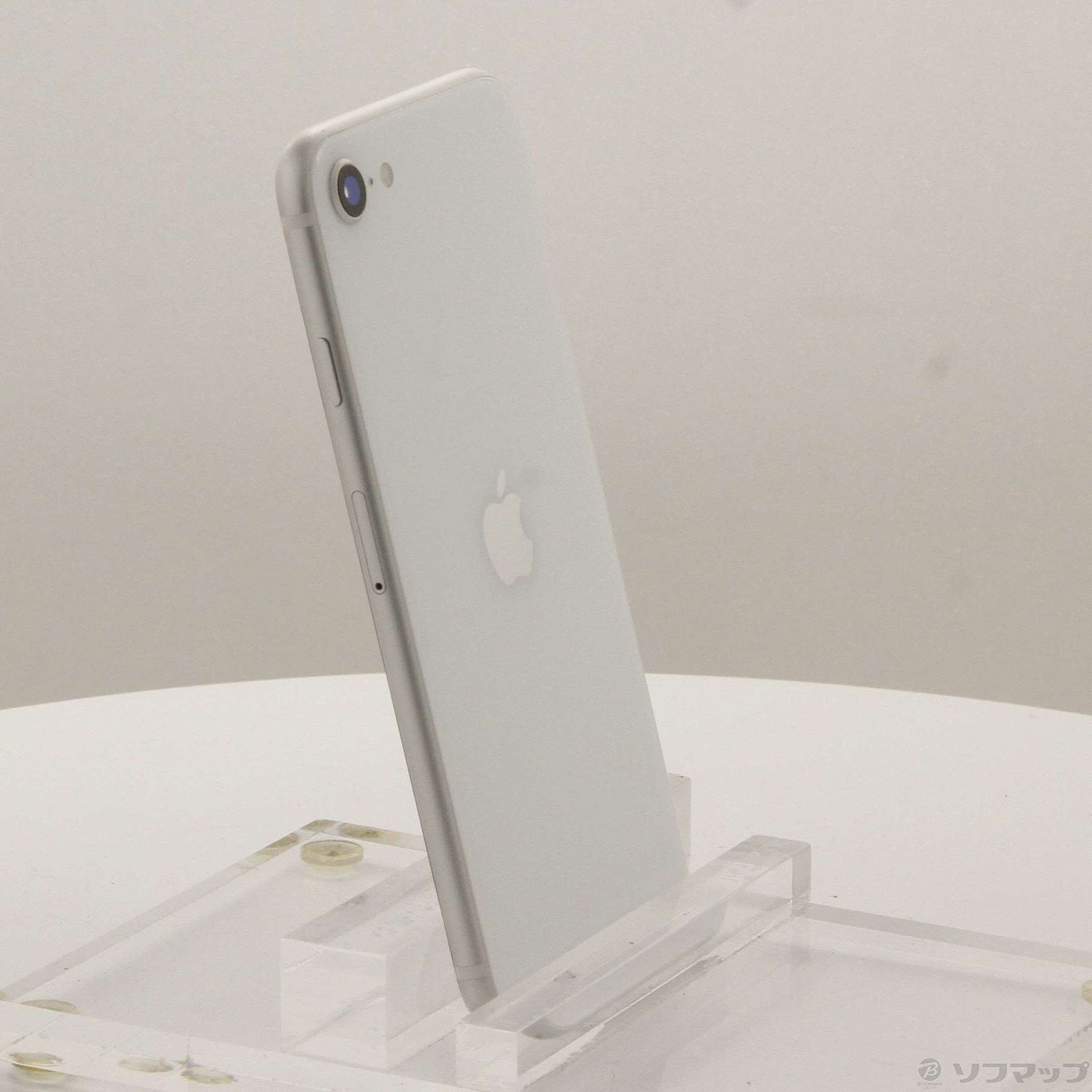 中古】iPhone SE 第2世代 128GB ホワイト MXD12J／A SIMフリー