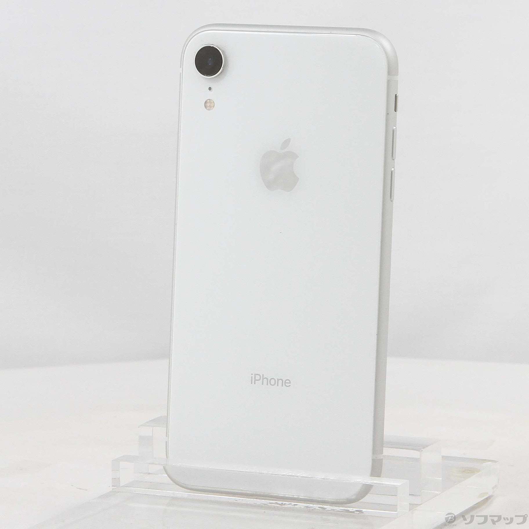 中古】iPhoneXR 64GB ホワイト MT032J／A SoftBank [2133067704111